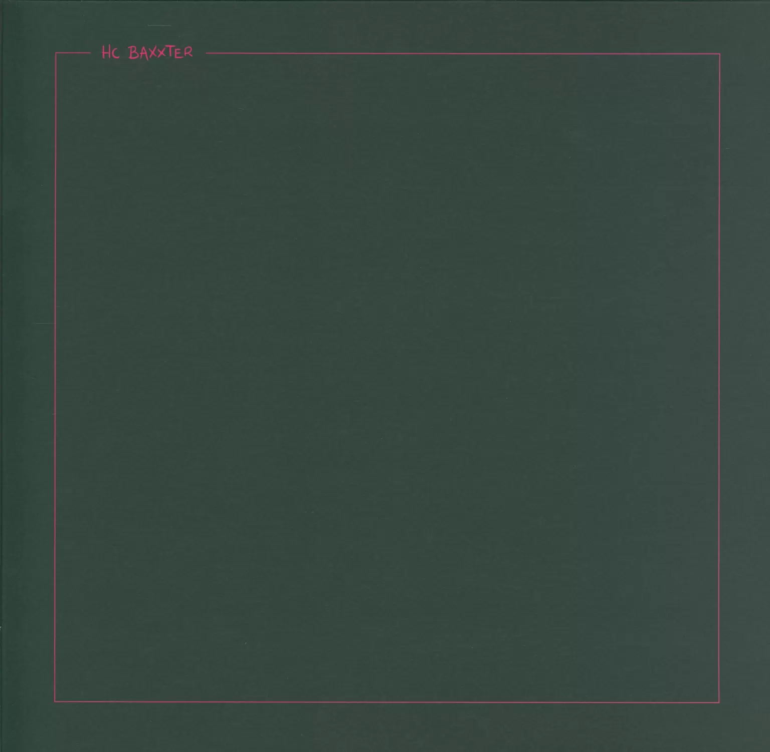 HC Baxxter: HC Baxxter - 3, 1×10" Vinyl EP