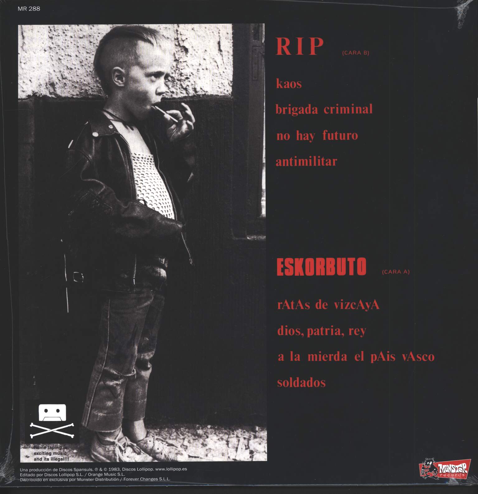 R.I.P.: Zona Especial Norte, 1×LP (Vinyl)