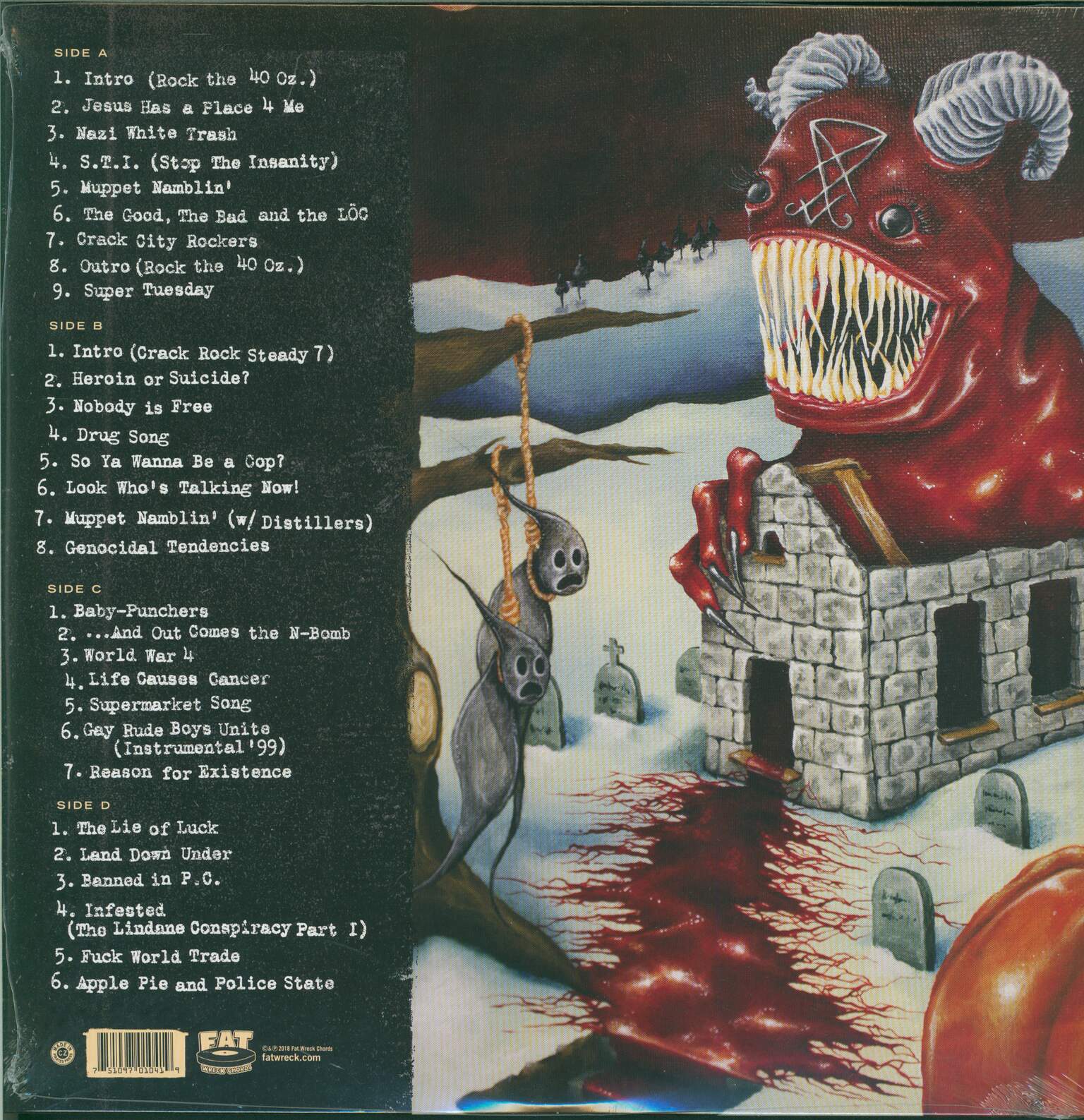 Leftöver Crack: Leftover Leftöver Crack: The E-Sides and F-Sides, 2×LP (Vinyl)