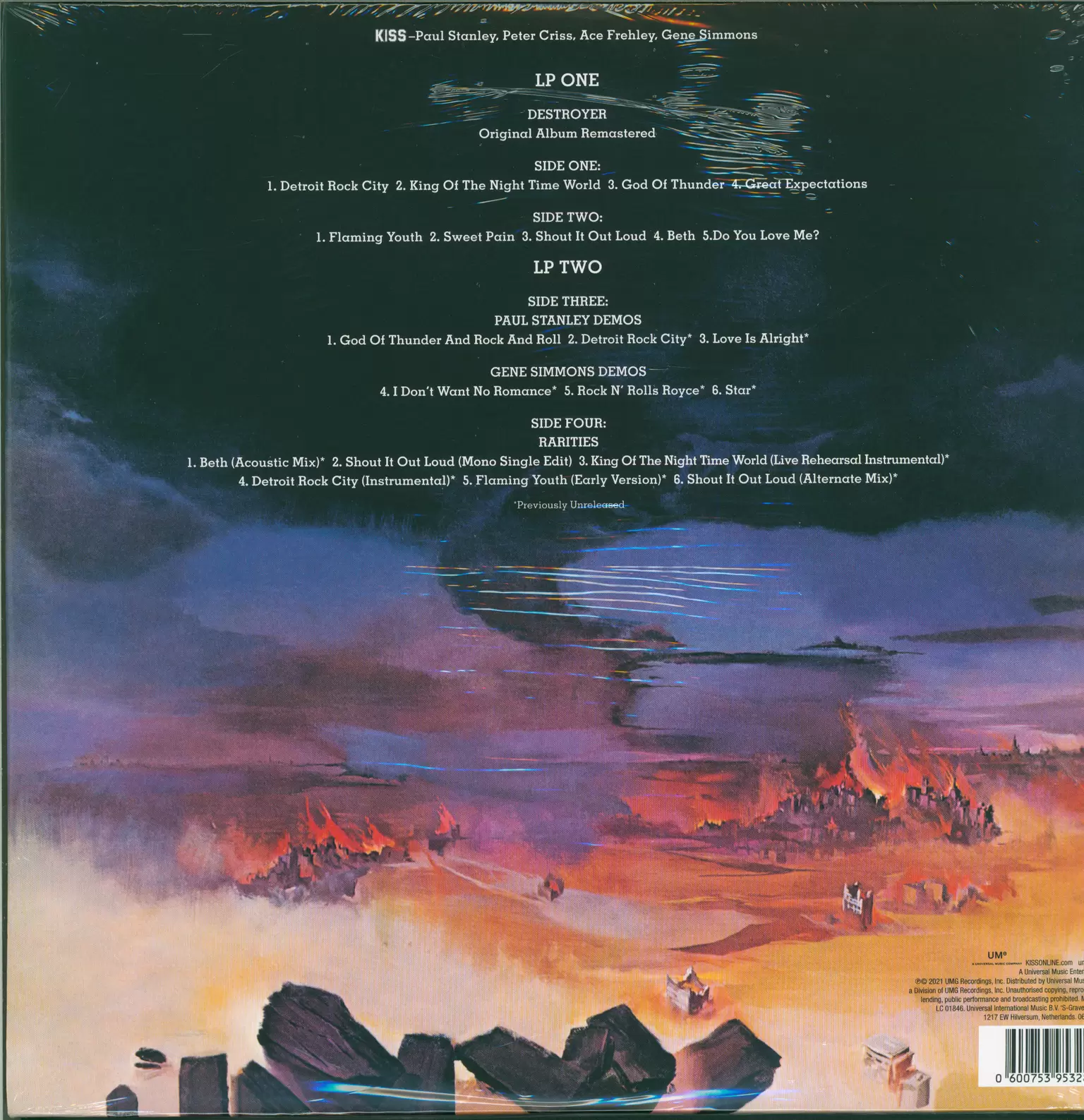 Kiss: Destroyer, 2×LP (Vinyl)