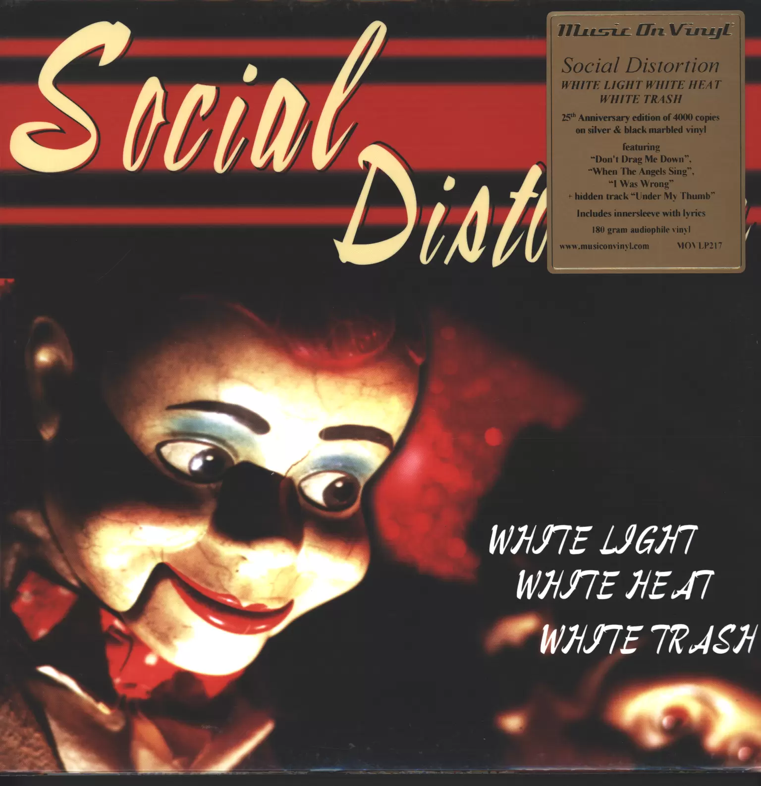 Social Distortion: White Light White Heat White Trash, 1×LP (Vinyl)