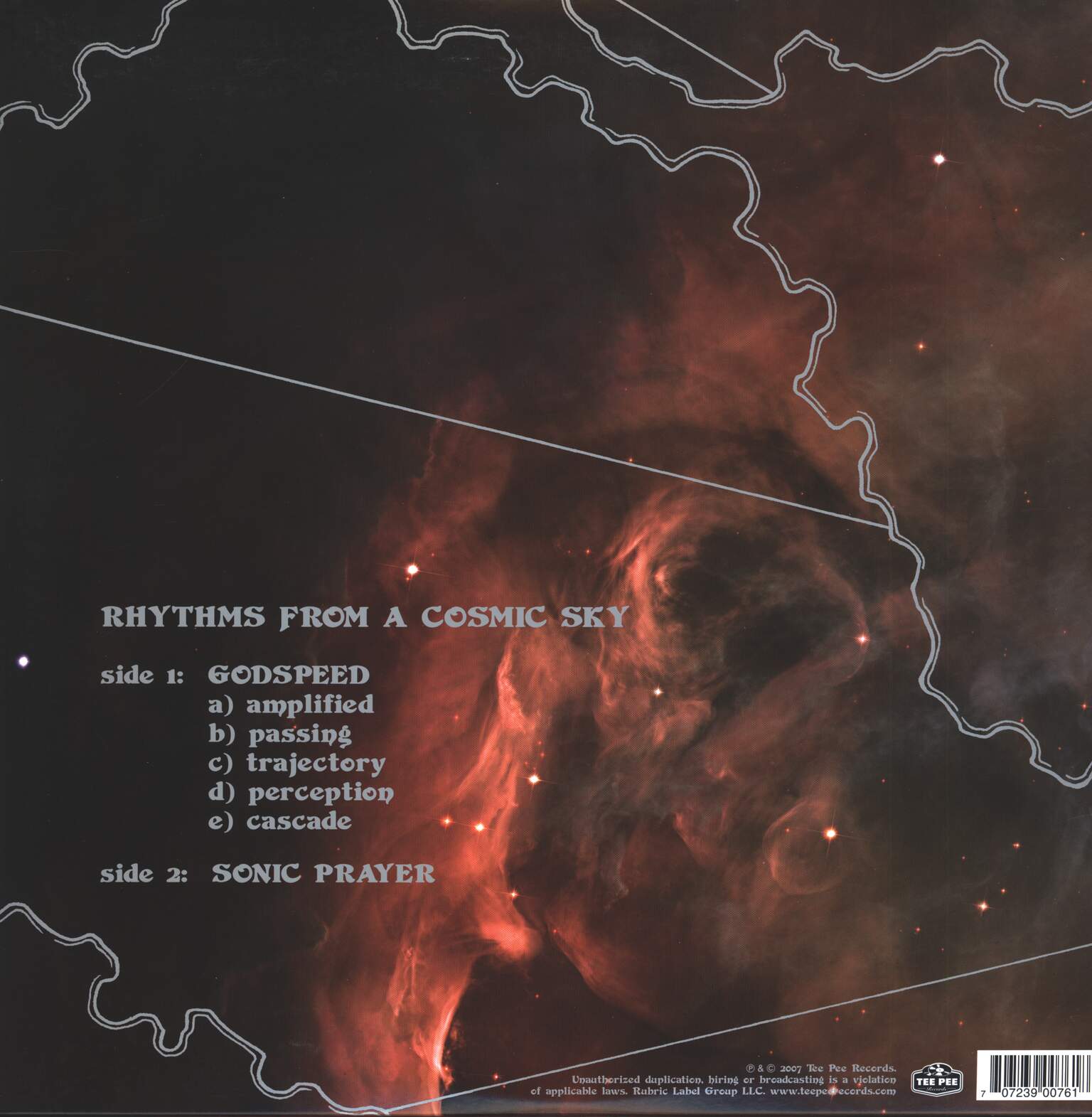 Earthless: Rhythms From A Cosmic Sky, 1×LP (Vinyl)