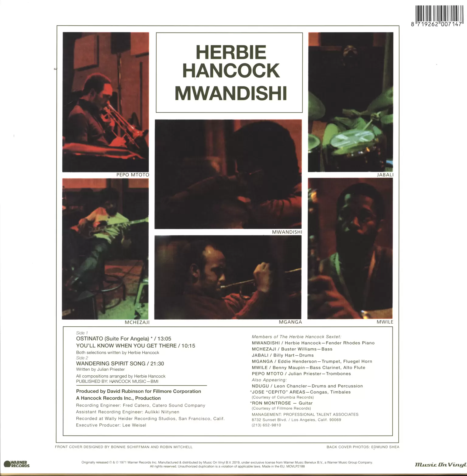 Herbie Hancock: Mwandishi, 1×LP (Vinyl)