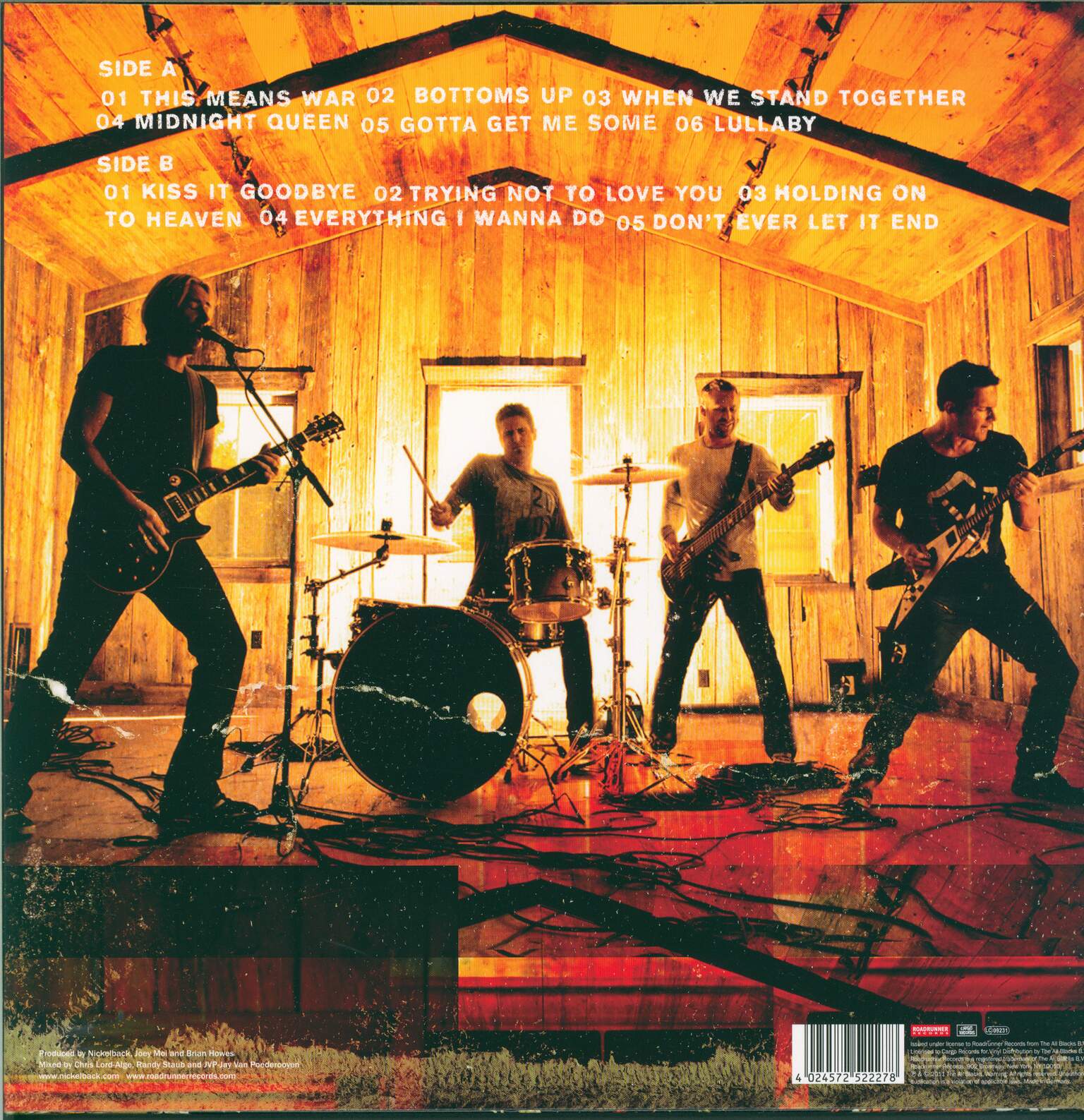 Nickelback: Here And Now, 1×LP (Vinyl)