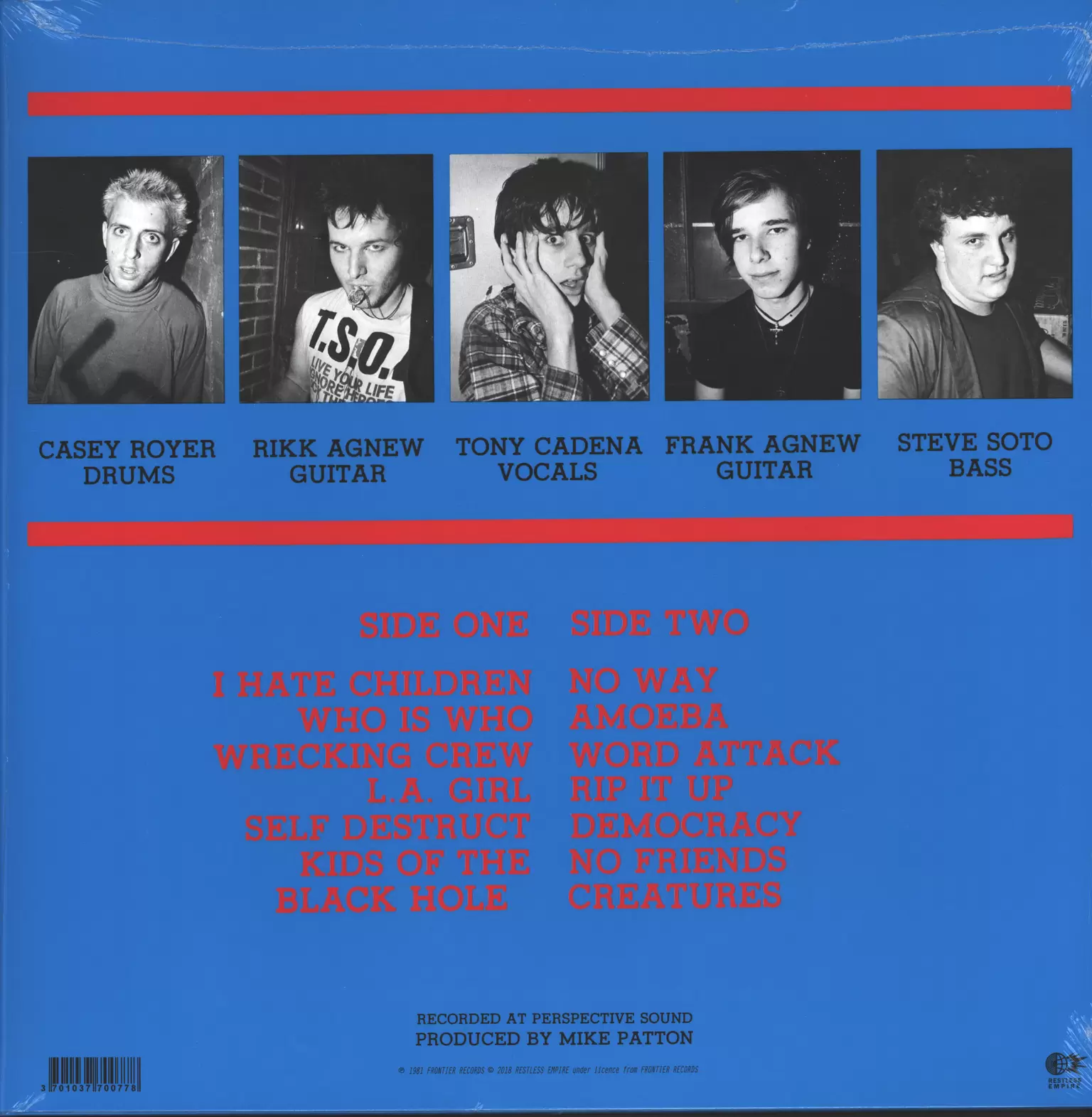 Adolescents: Adolescents, 1×LP (Vinyl)