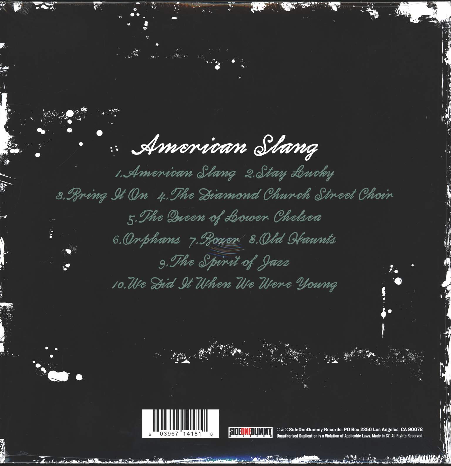 The Gaslight Anthem: American Slang, 1×LP (Vinyl)
