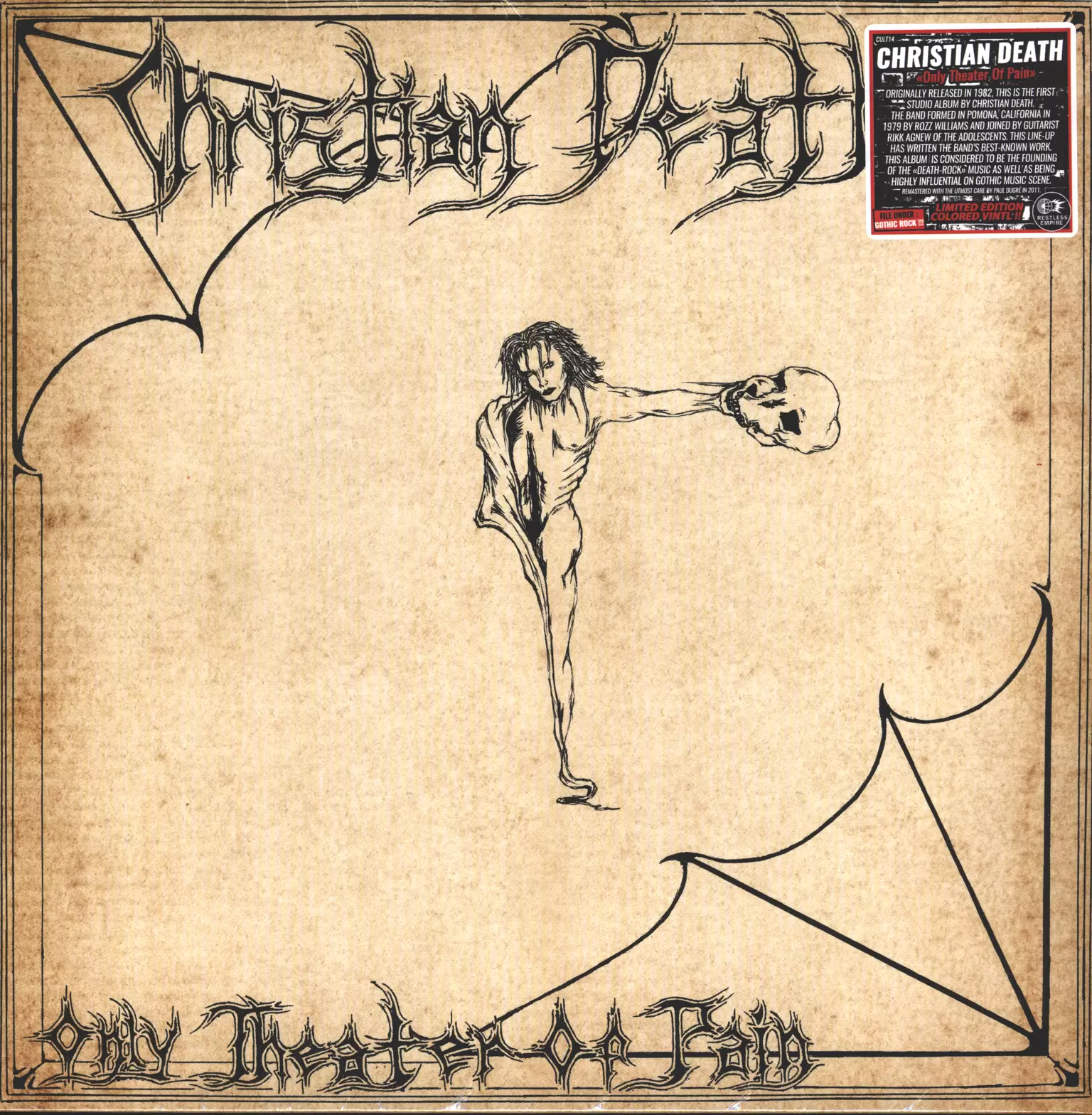 Christian Death: Only Theatre Of Pain, 1×LP (Vinyl)