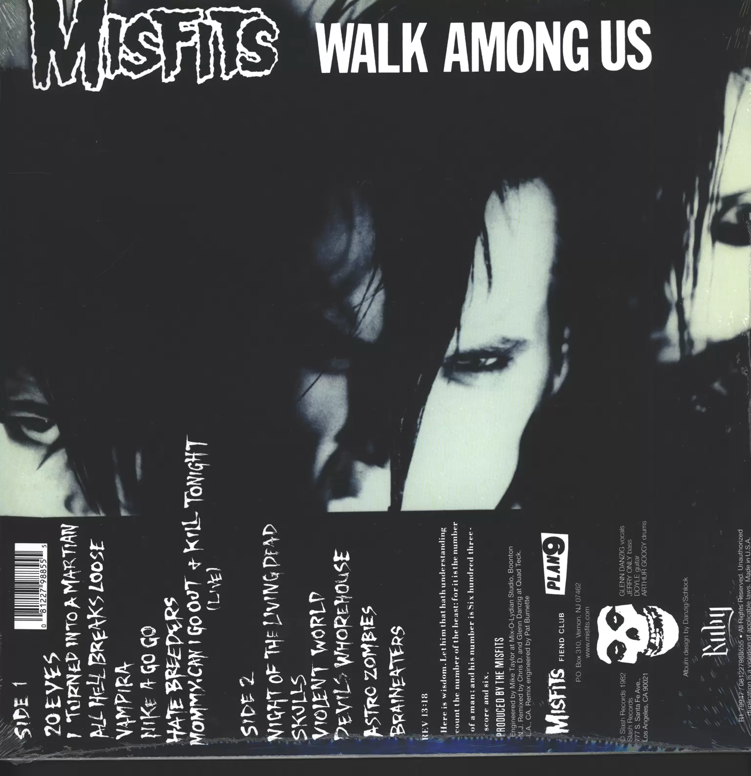 Misfits: Walk Among Us, 1×LP (Vinyl)