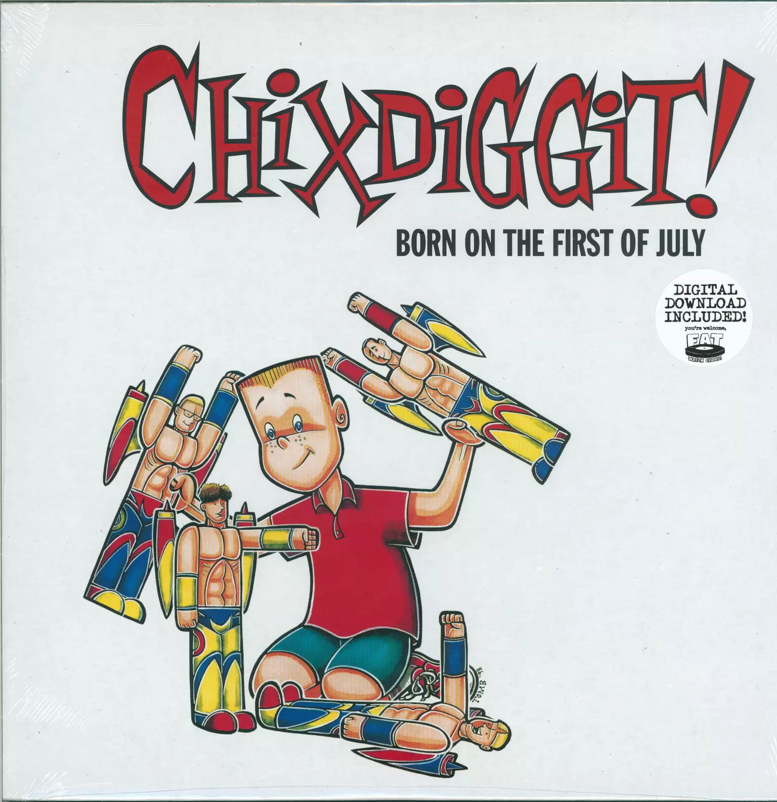 Chixdiggit: Born On The First Of July, 1×LP (Vinyl)