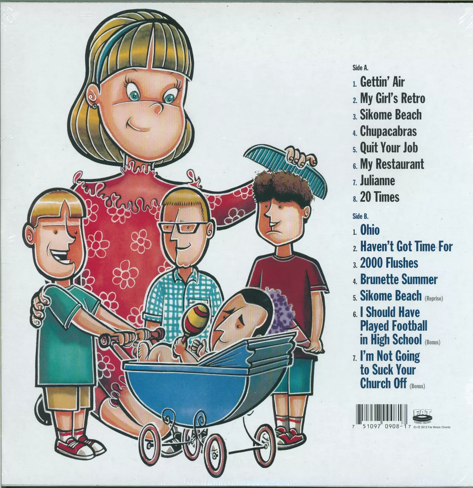 Chixdiggit: Born On The First Of July, 1×LP (Vinyl)
