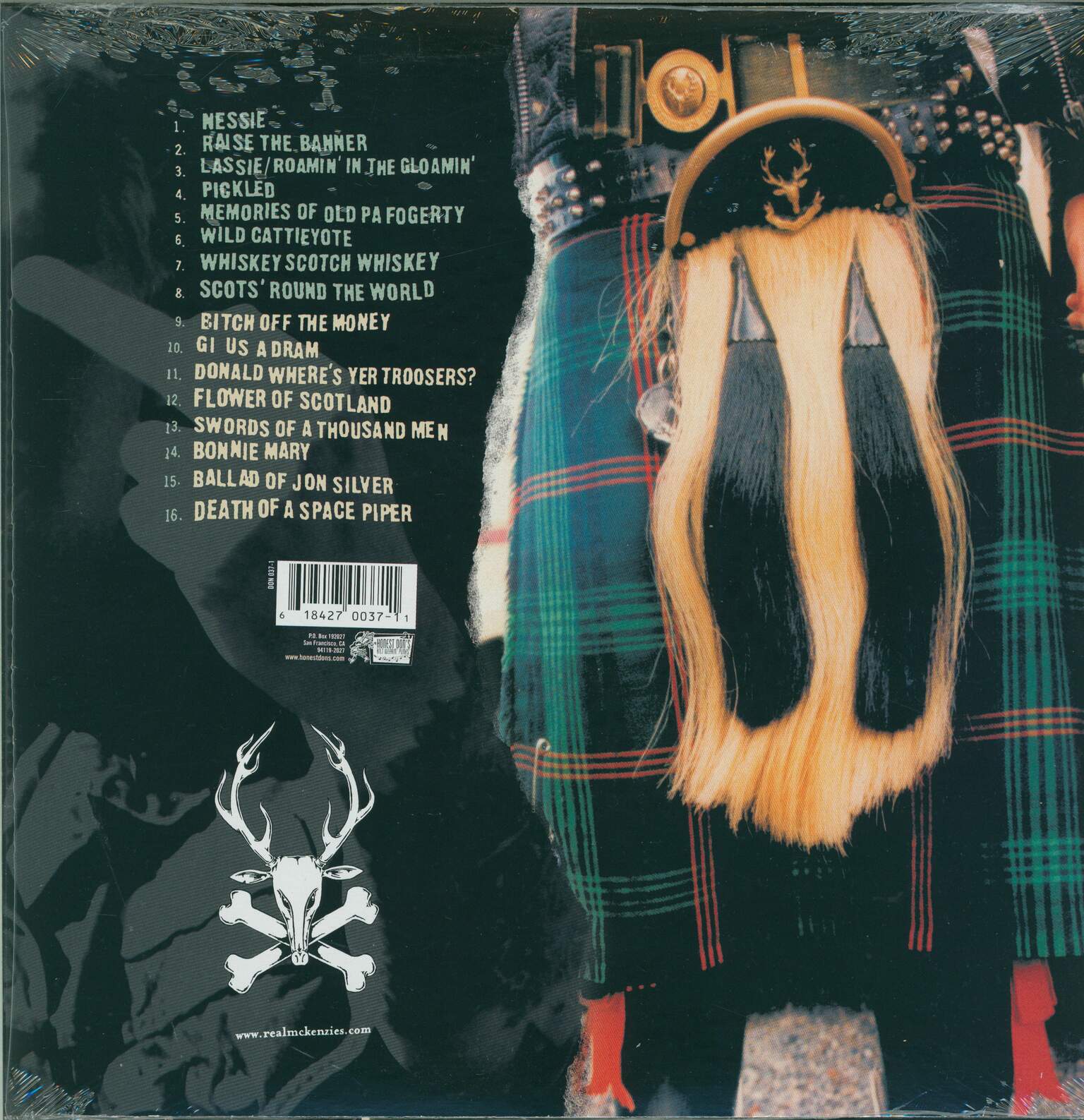 The Real McKenzies: Loch'd & Loaded, 1×LP (Vinyl)