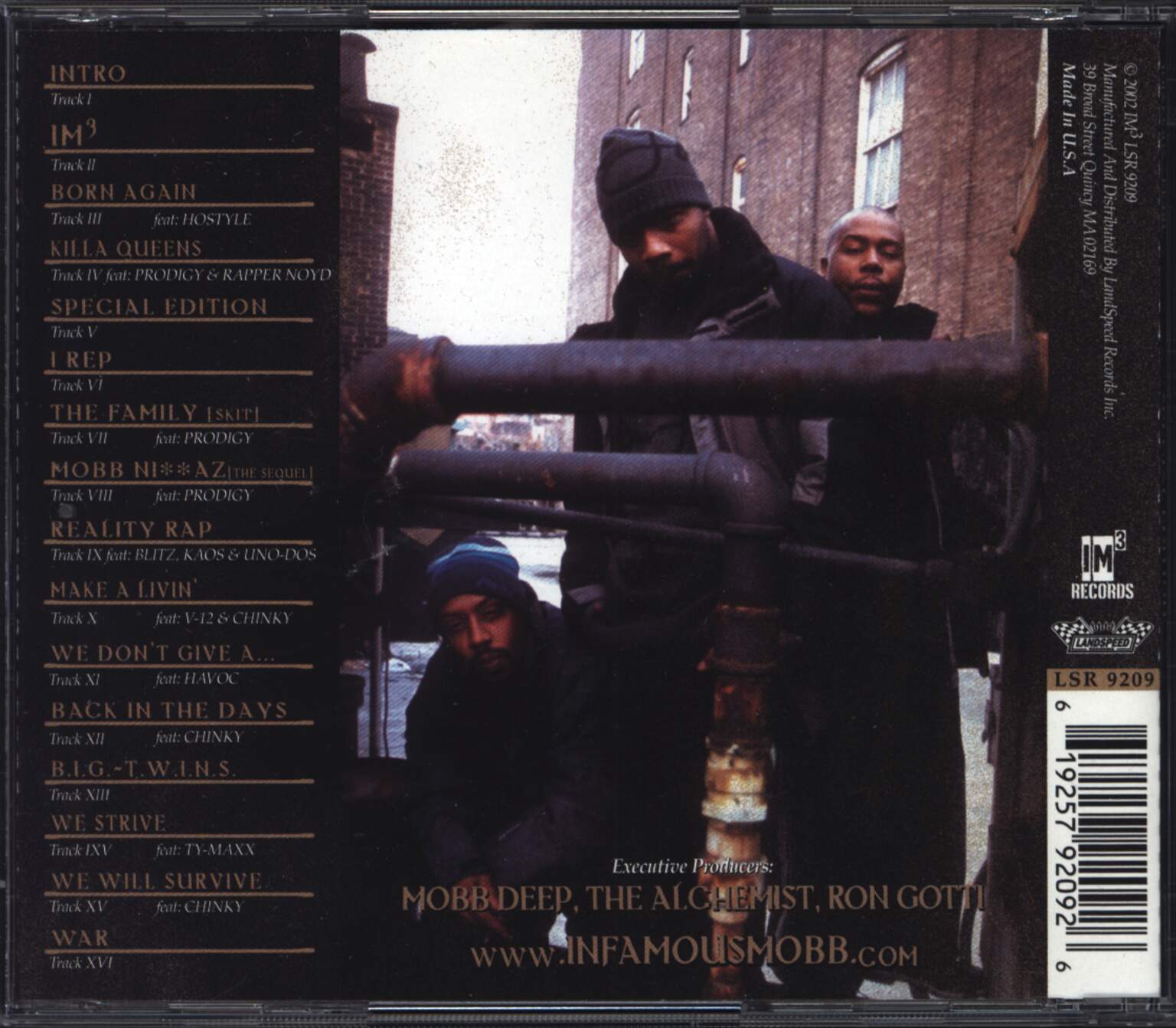 Infamous Mobb: Special Edition, 1×CD