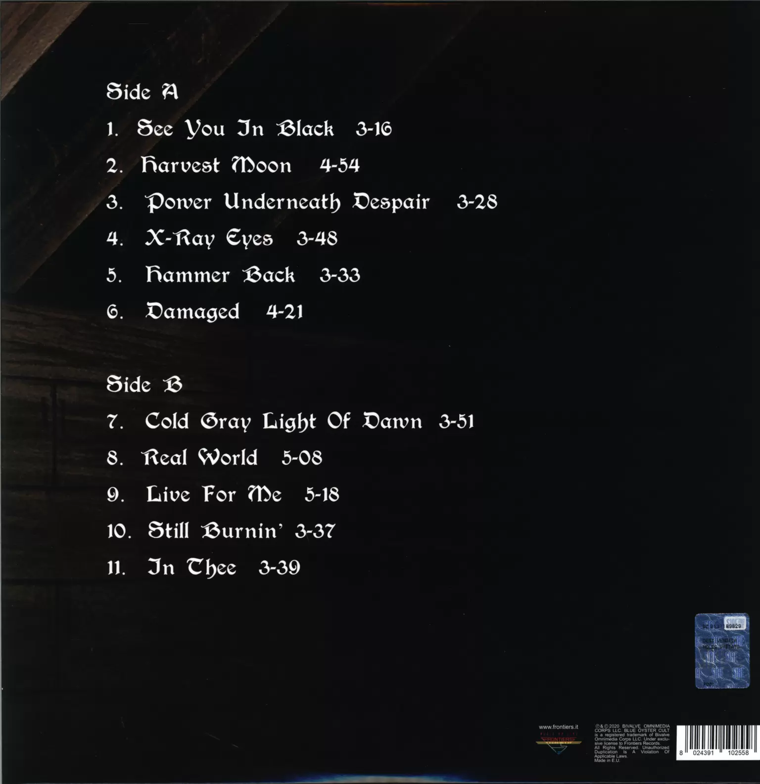 Blue Öyster Cult: Heaven Forbid, 1×LP (Vinyl)