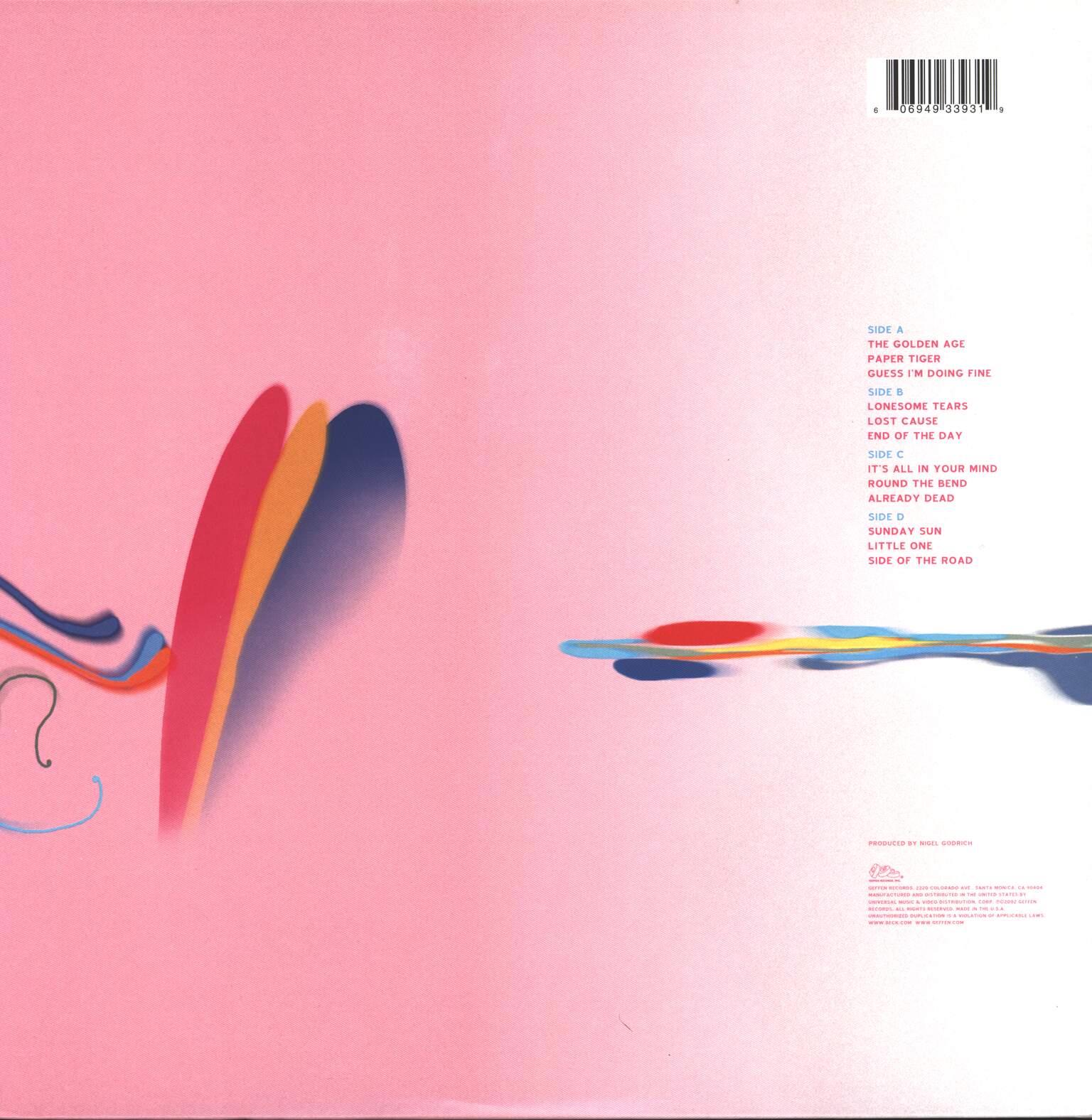 Beck: Sea Change, 2×LP (Vinyl)