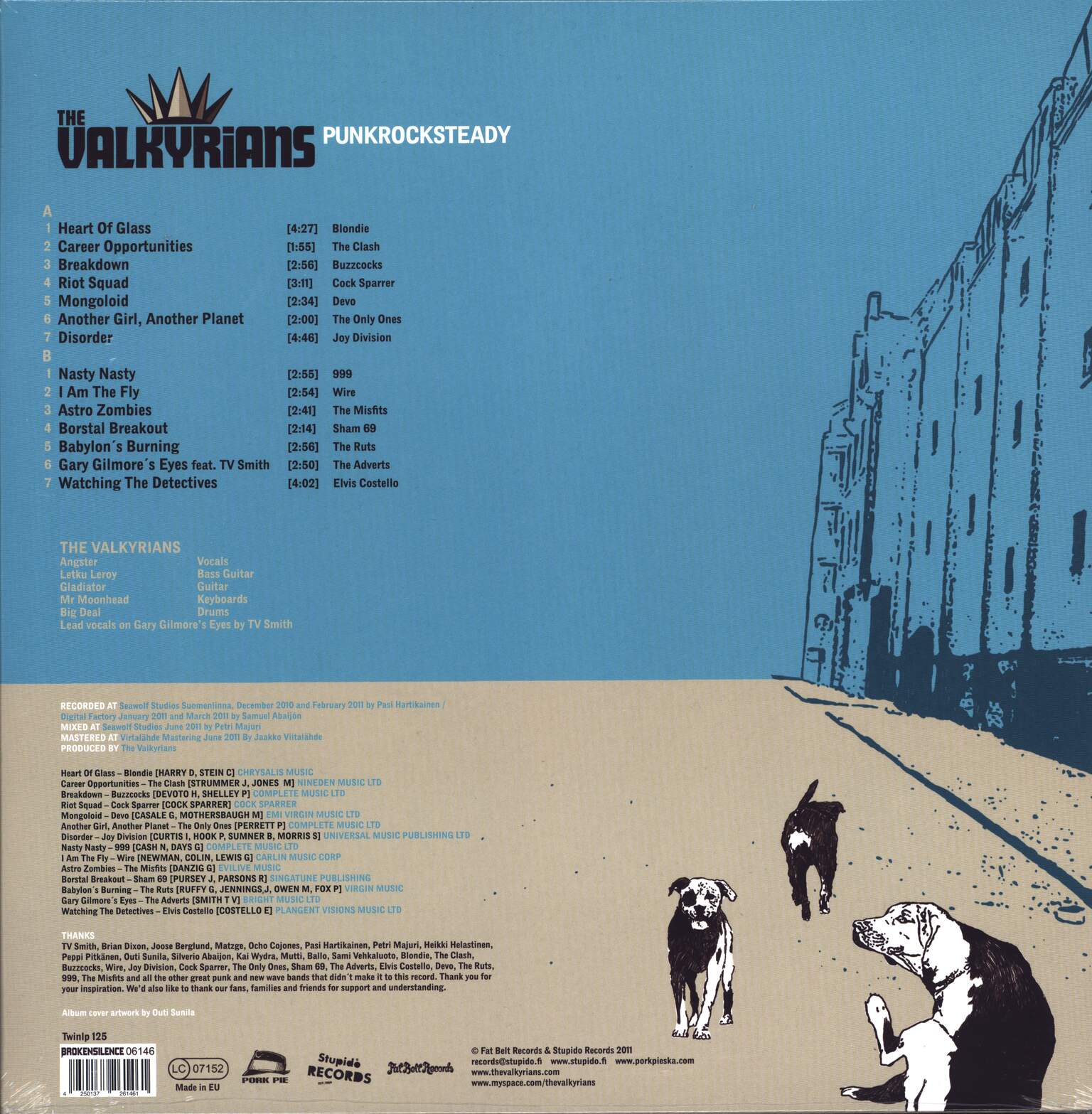 The Valkyrians: Punkrocksteady, 1×LP (Vinyl)
