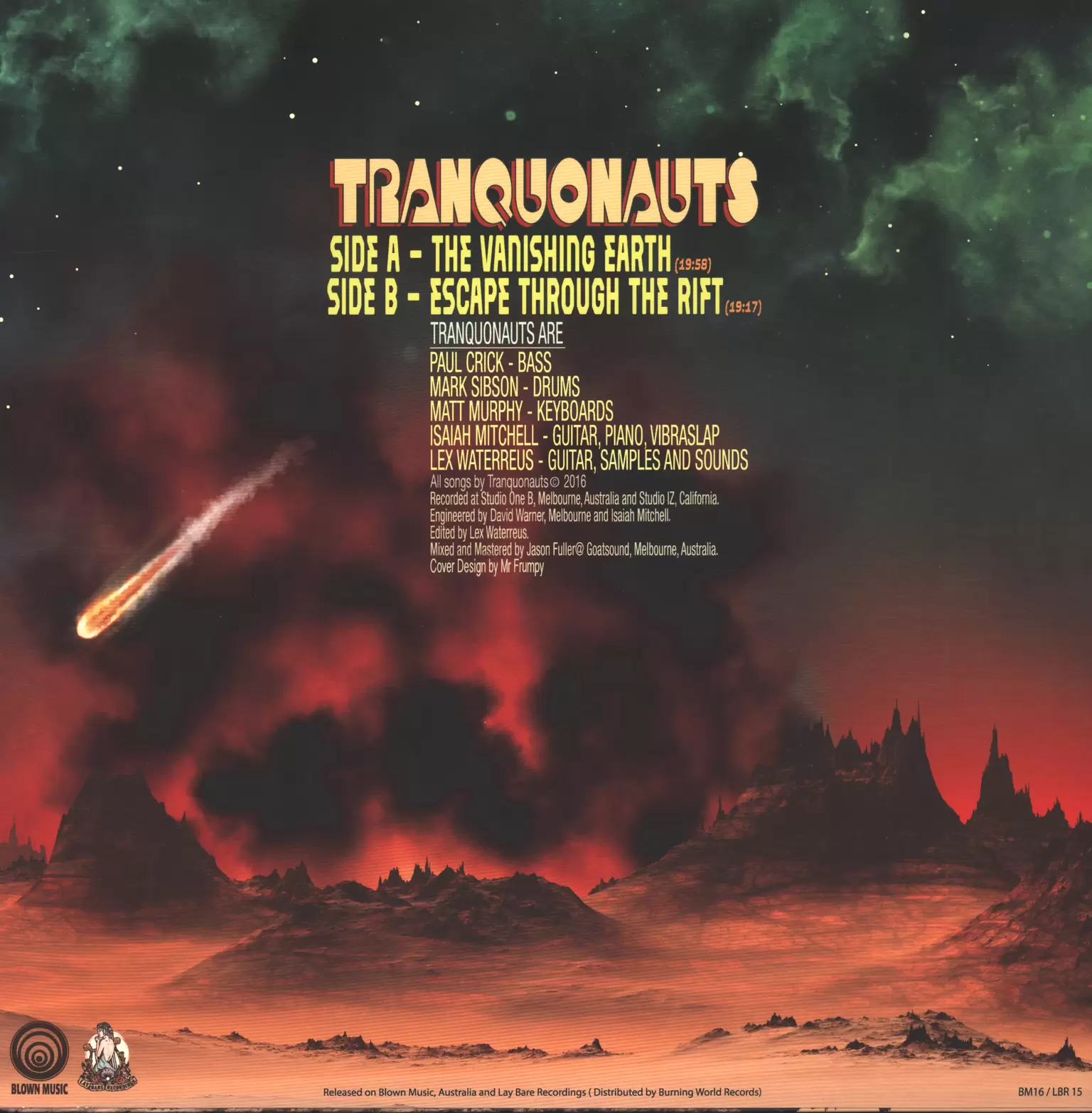 Seedy Jeezus: Tranquonauts, 1×LP (Vinyl)
