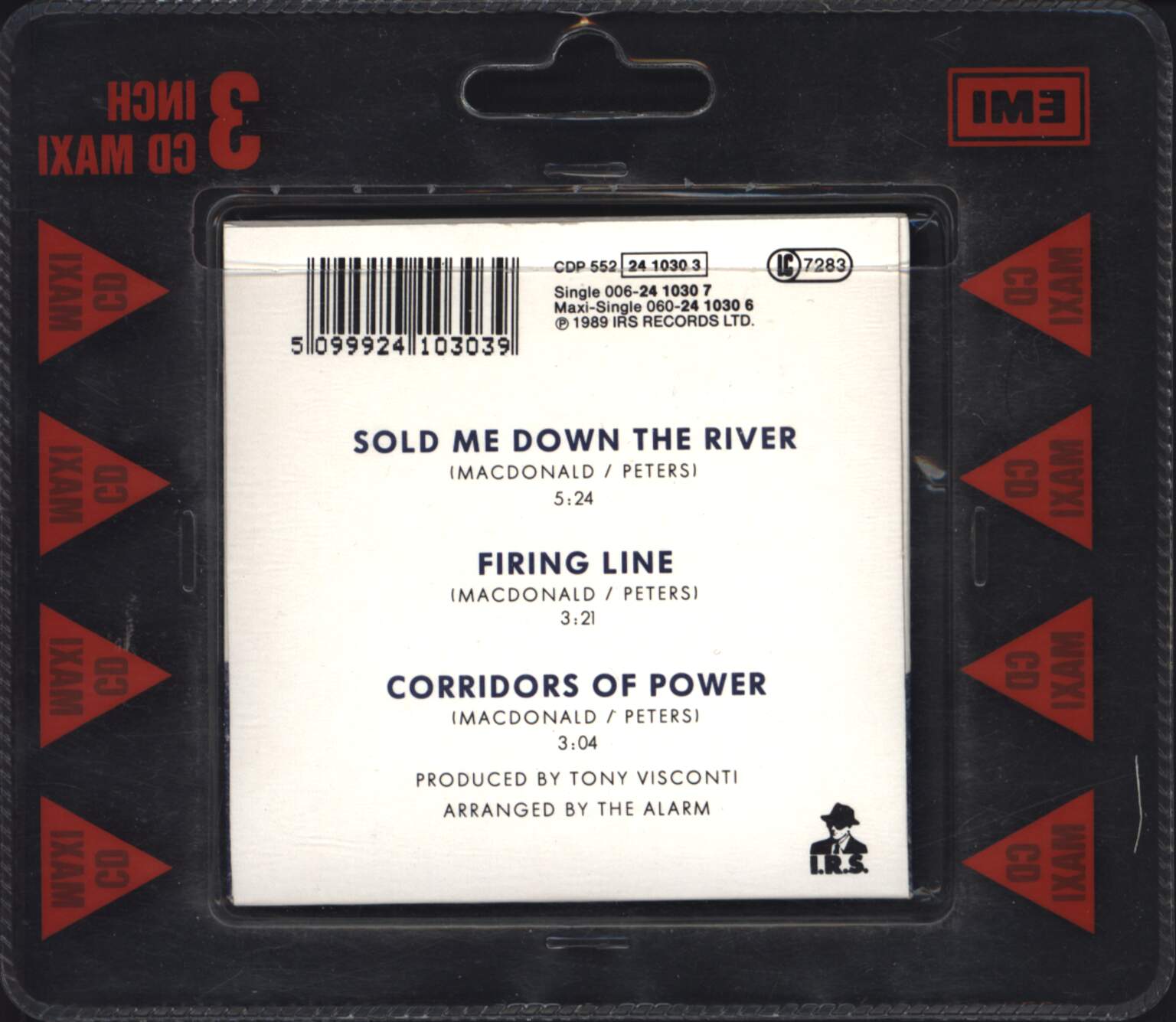 The Alarm: Sold Me Down The River, 1×3" CD