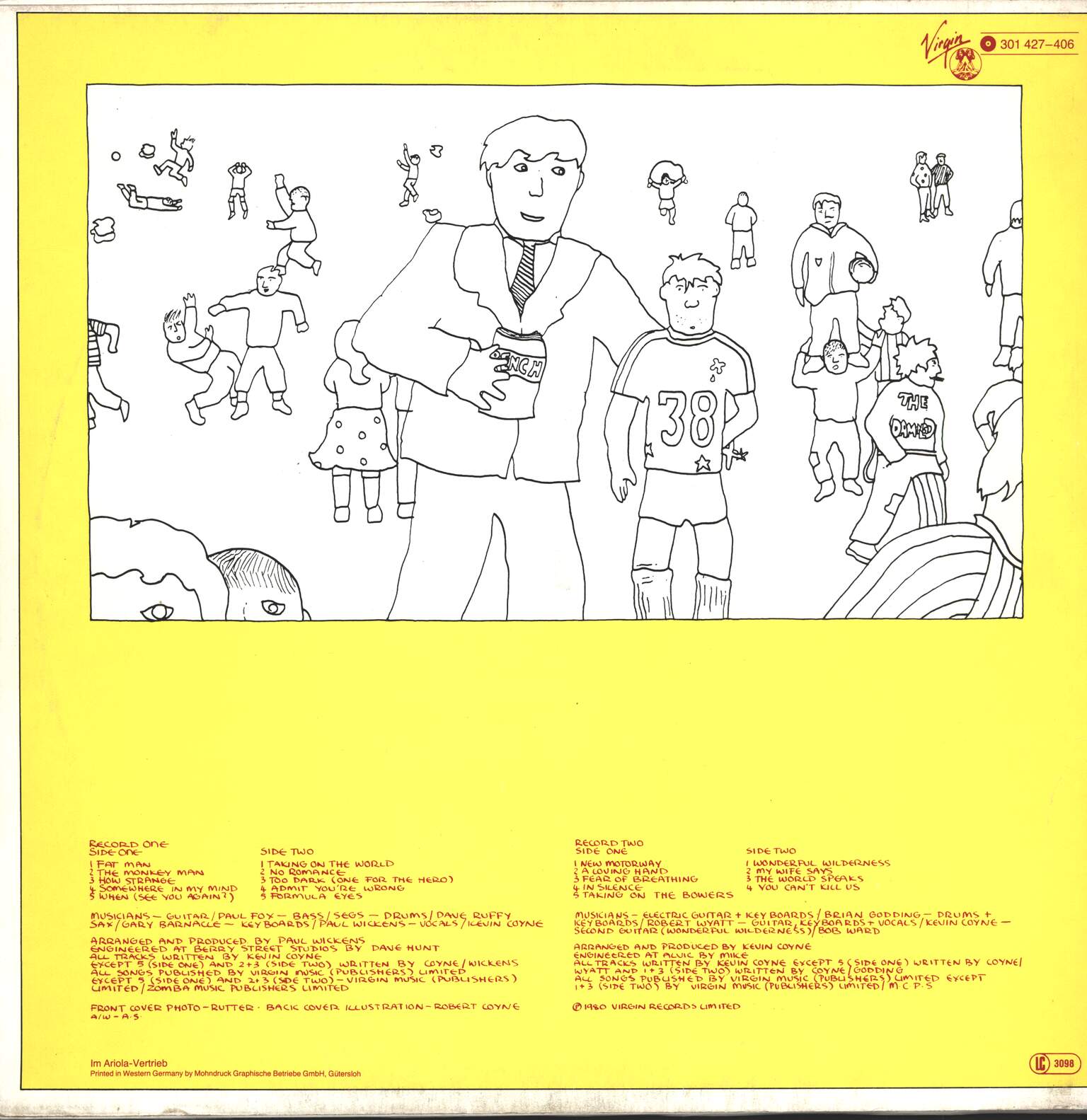 Kevin Coyne: Sanity Stomp, 2×LP (Vinyl)
