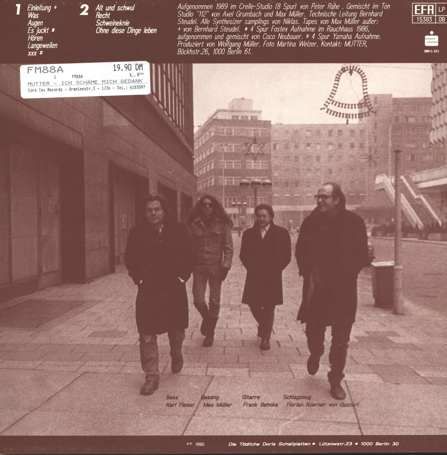 Mutter: Ich Schäme Mich Gedanken Zu Haben Die Andere Menschen In Ihrer Würde Verletzen, 1×LP (Vinyl)