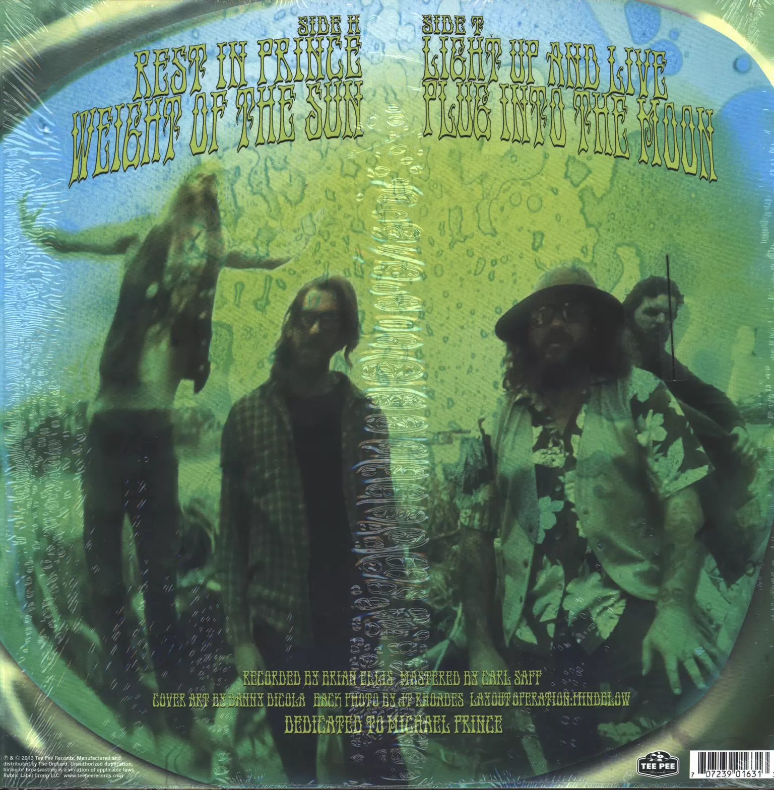 Harsh Toke: Light Up And Live, 1×LP (Vinyl)