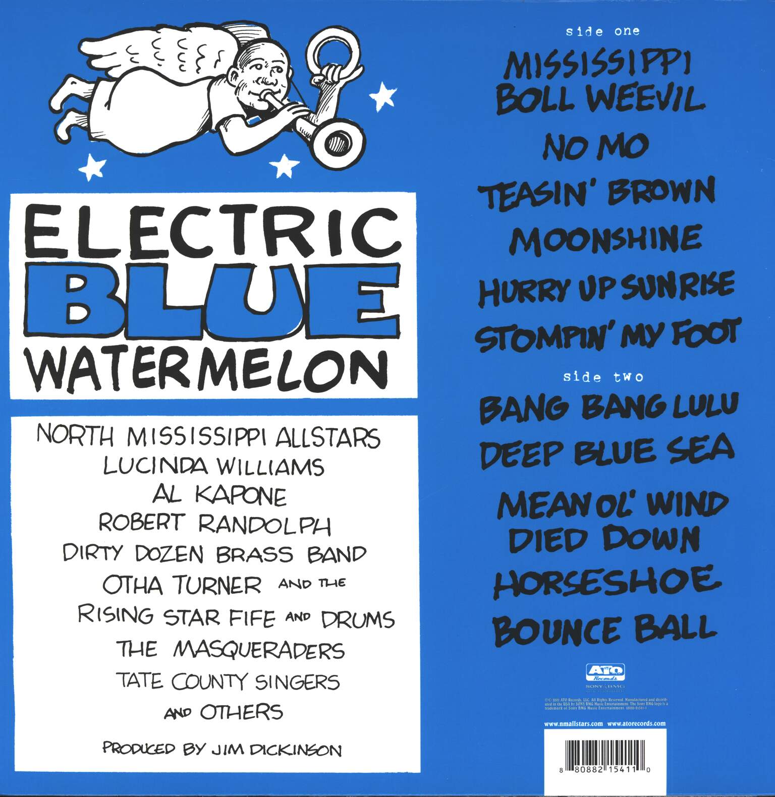 North Mississippi Allstars: Electric Blue Watermelon, 1×LP (Vinyl)