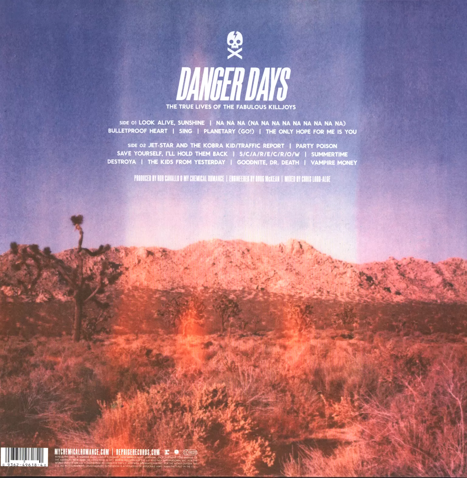 My Chemical Romance: Danger Days: The True Lives Of The Fabulous Killjoys, 1×LP (Vinyl)