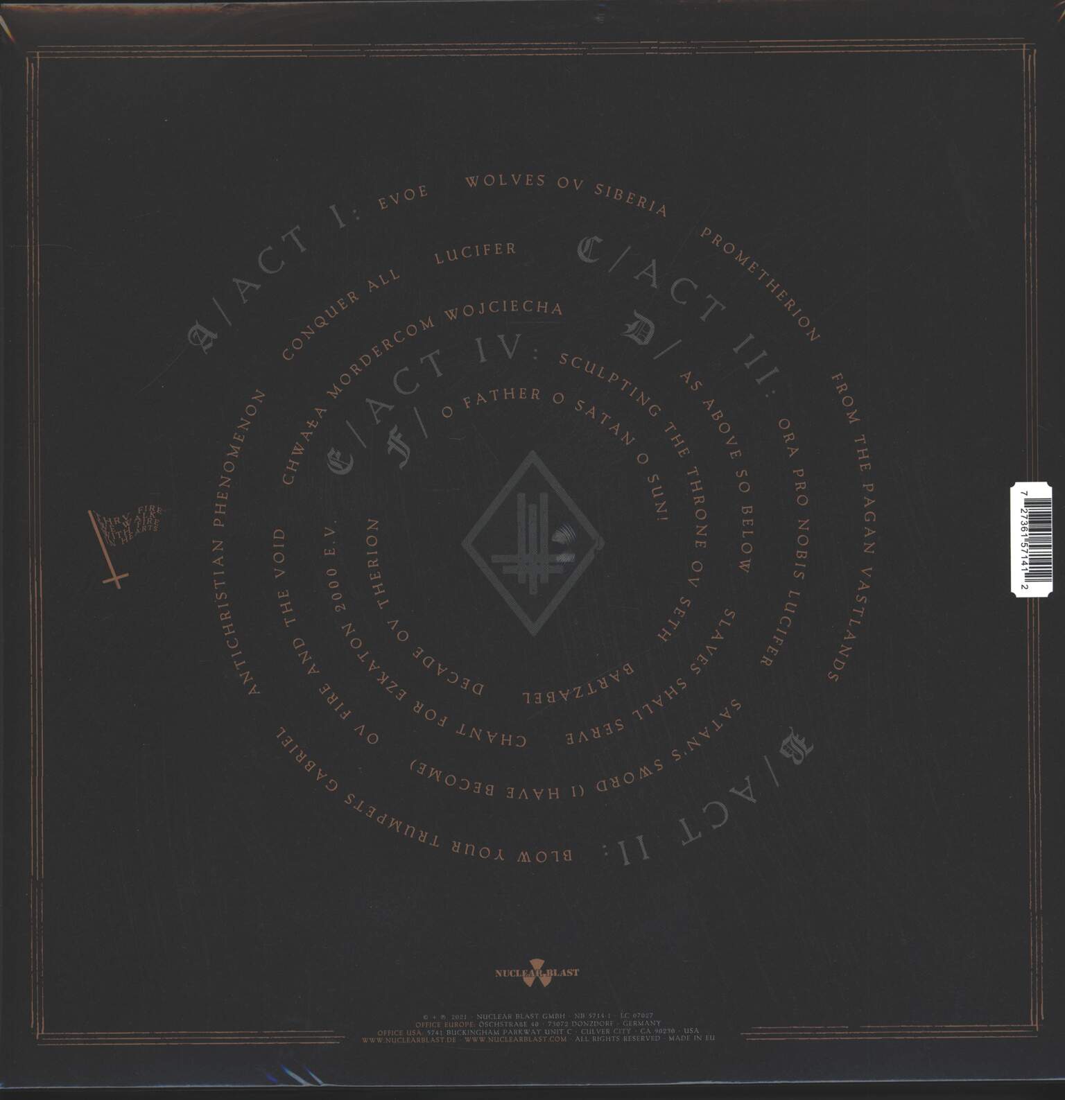 Behemoth: In Absentia Dei, 3×LP (Vinyl)