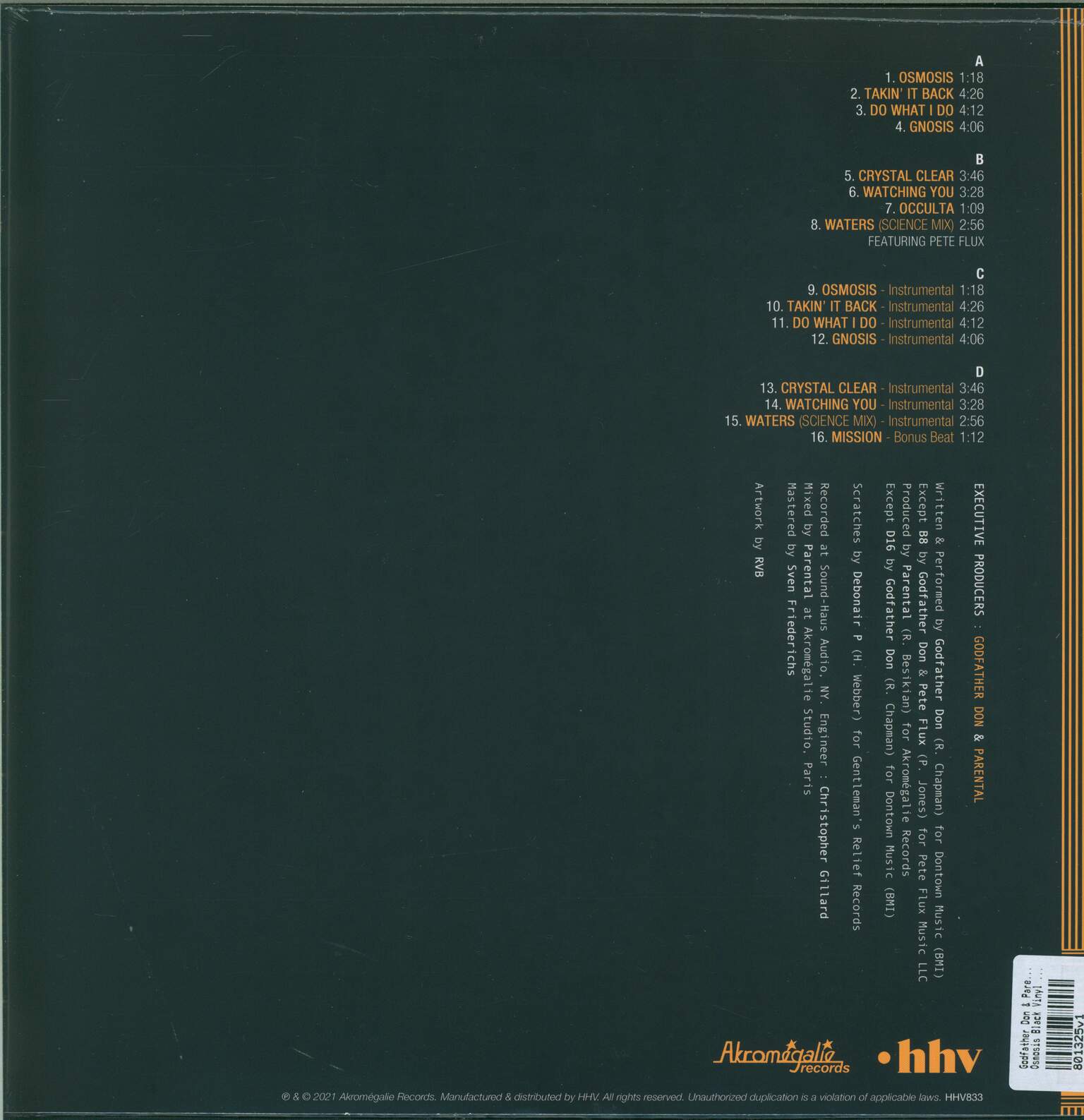 Godfather Don: Osmosis, 2×LP (Vinyl)
