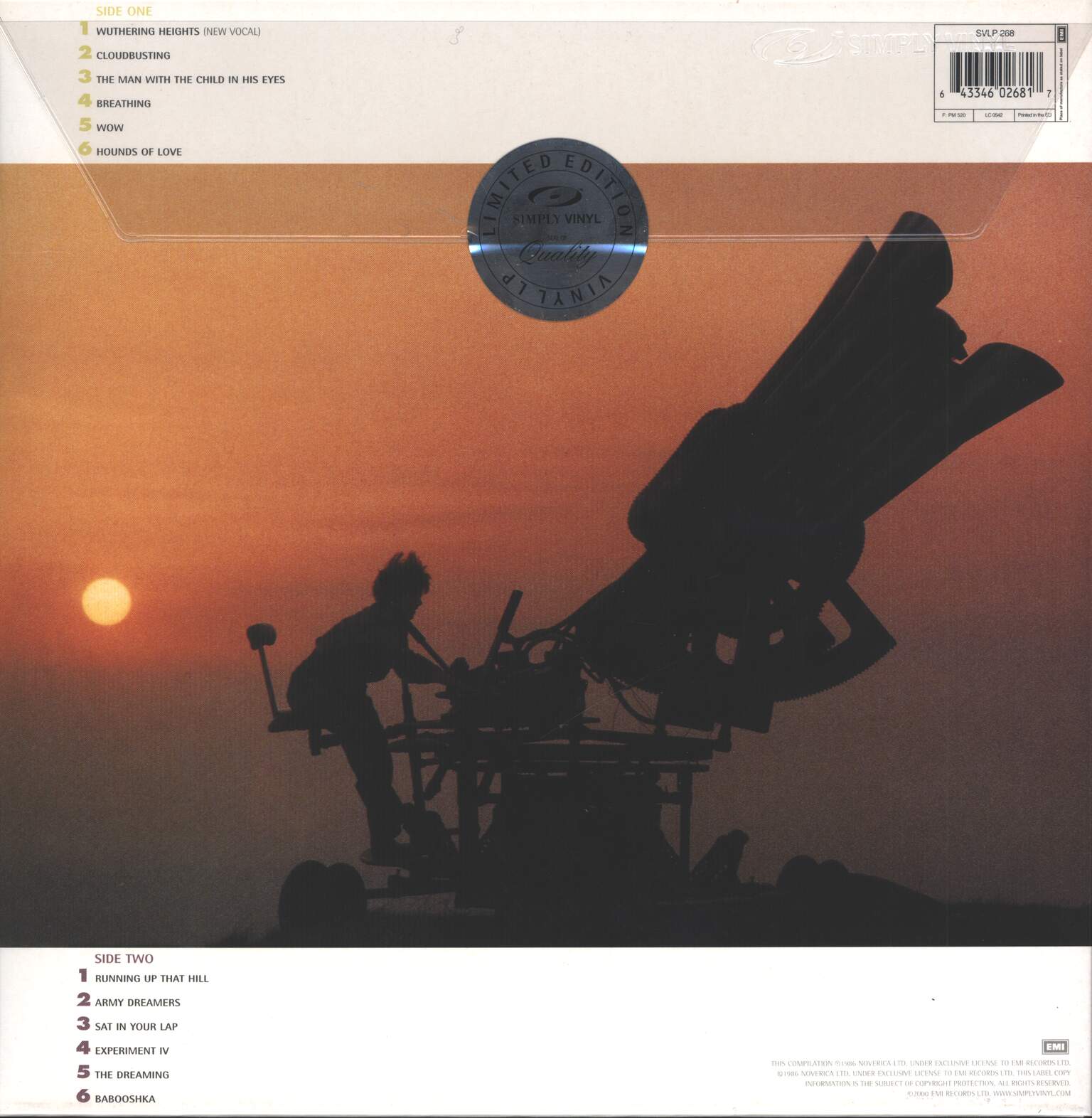 Kate Bush: The Whole Story, 1×LP (Vinyl)