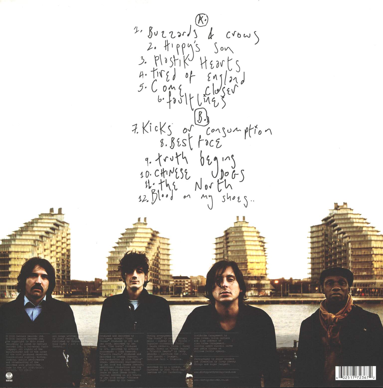 Dirty Pretty Things: Romance At Short Notice, 1×LP (Vinyl)