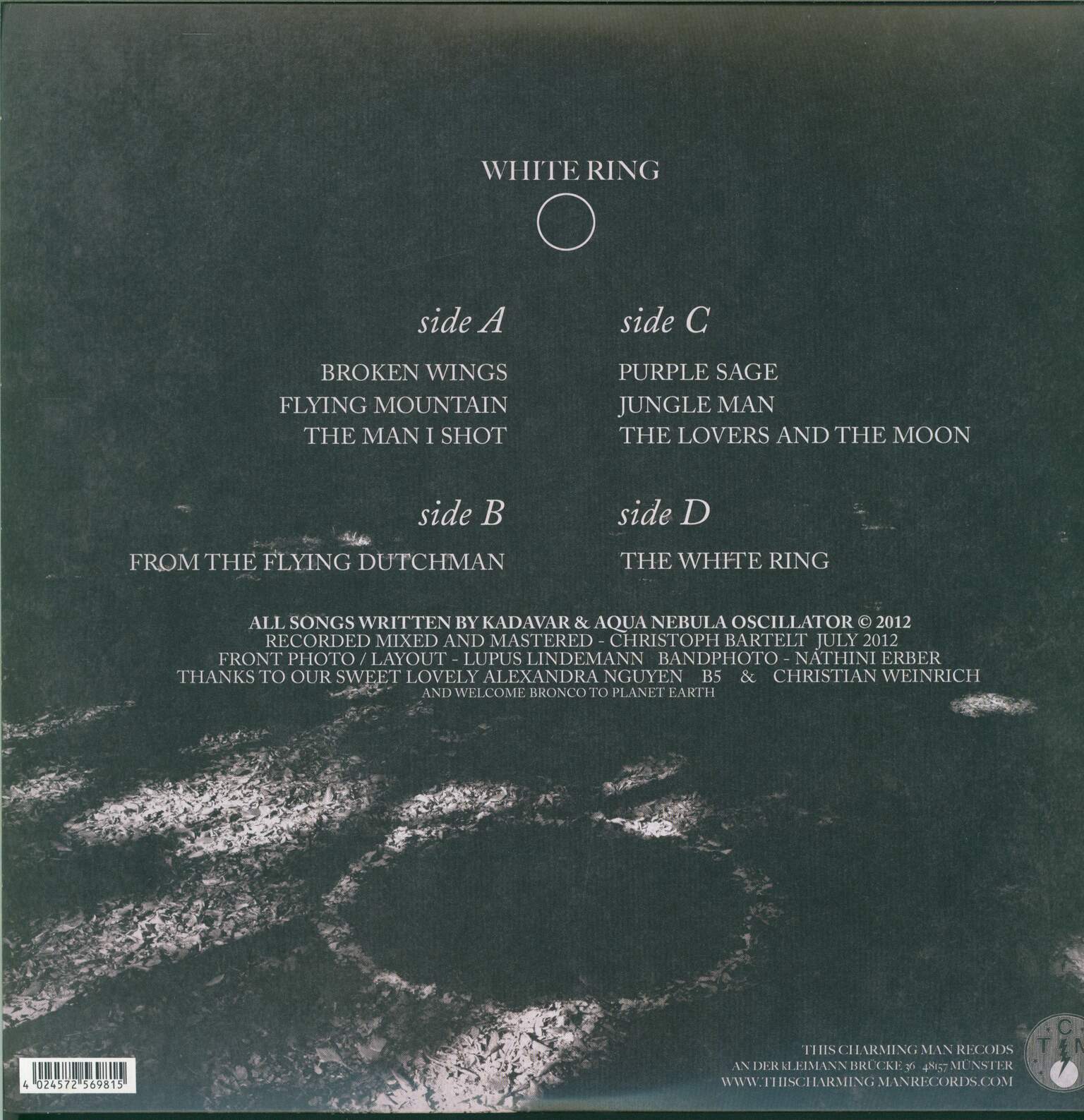 Kadavar: White Ring, 2×LP (Vinyl)