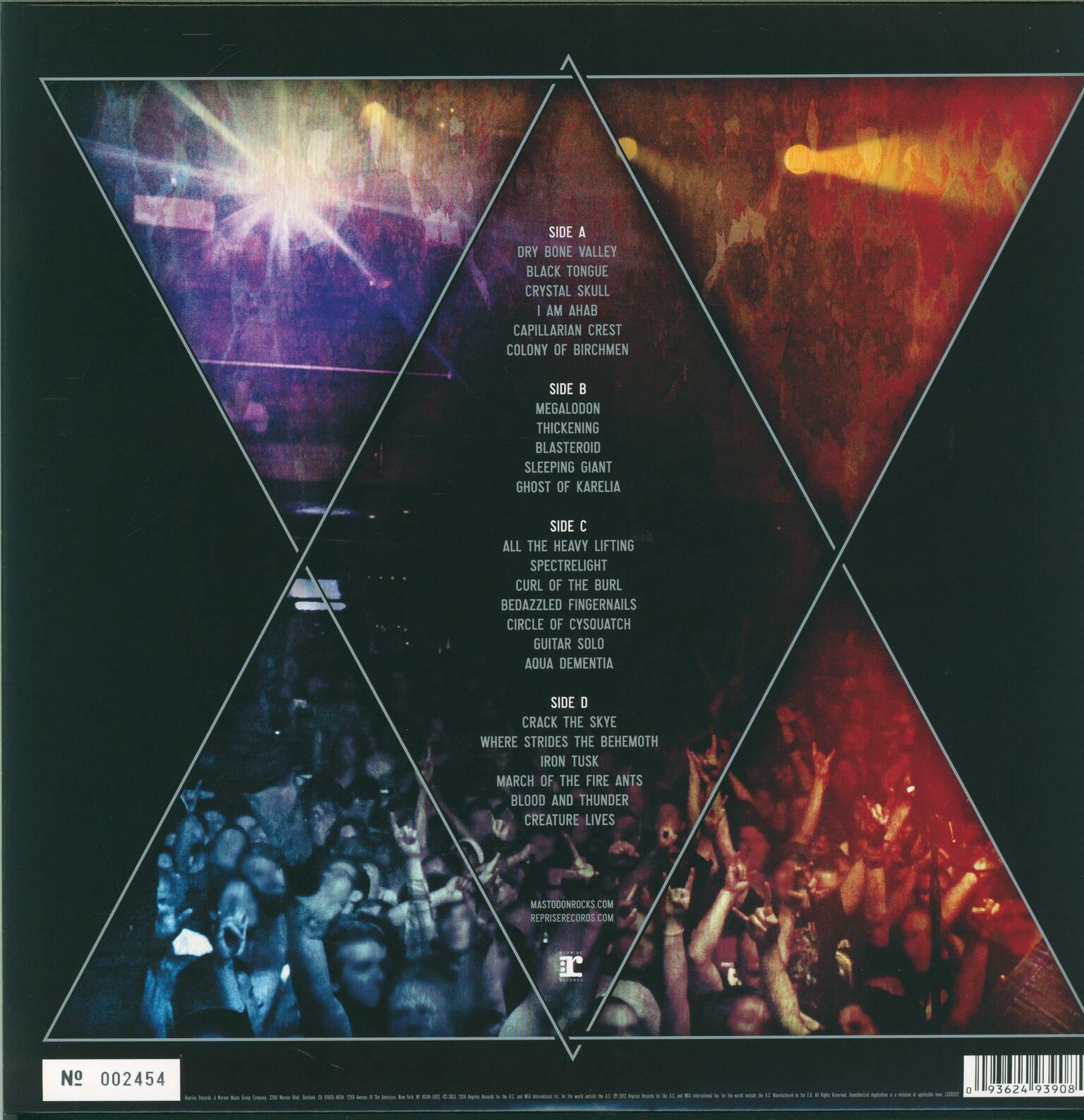 Mastodon: Live At Brixton 2012, 2×LP (Vinyl), 1×DVD