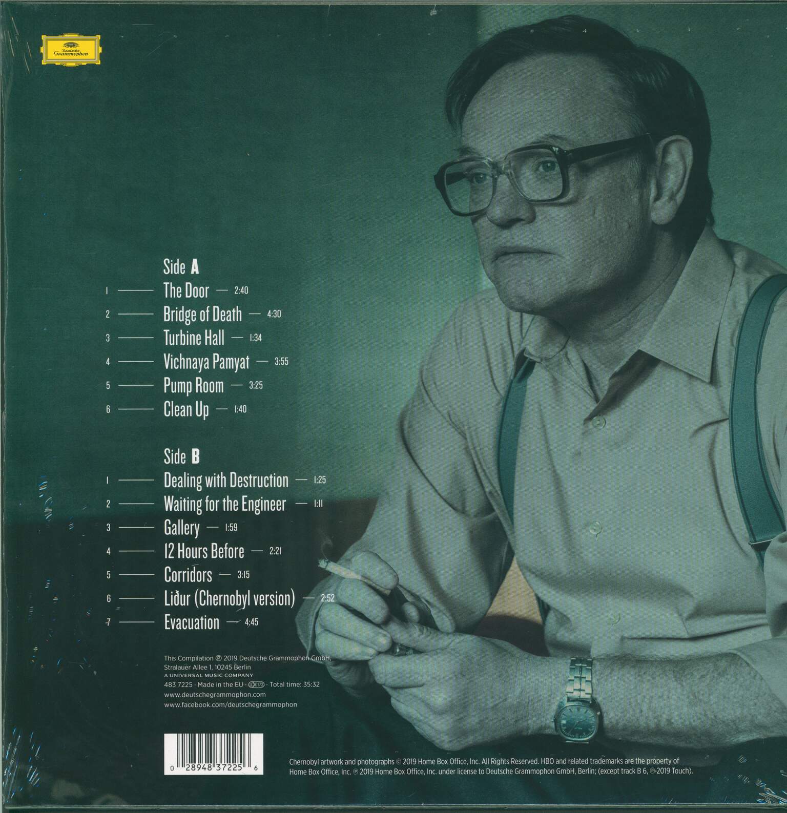 Hildur Guðnadóttir: Chernobyl (Music From The HBO Miniseries), 1×LP (Vinyl)