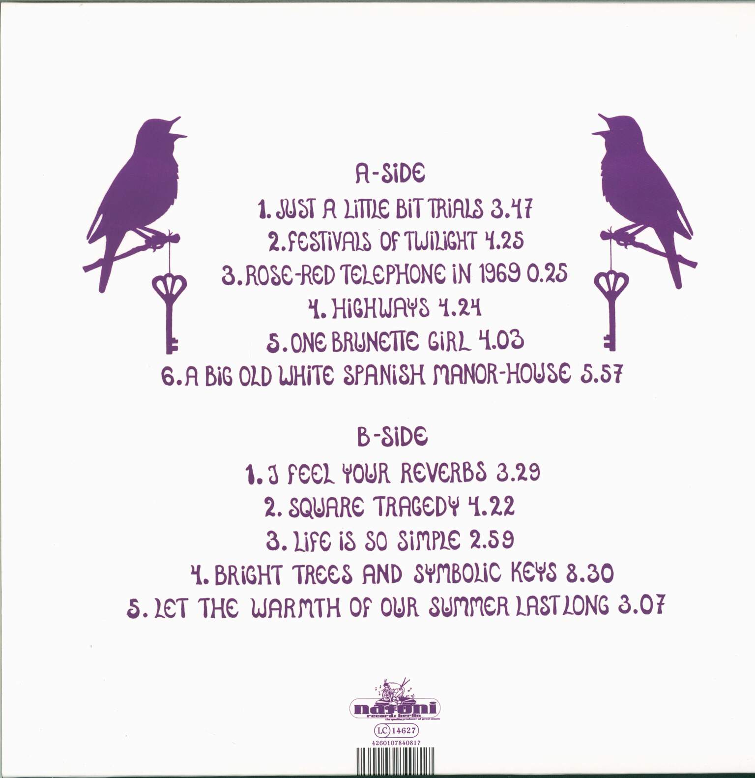 Octopus Syng: Birds Of Morning Are Never Late, 1×LP (Vinyl)