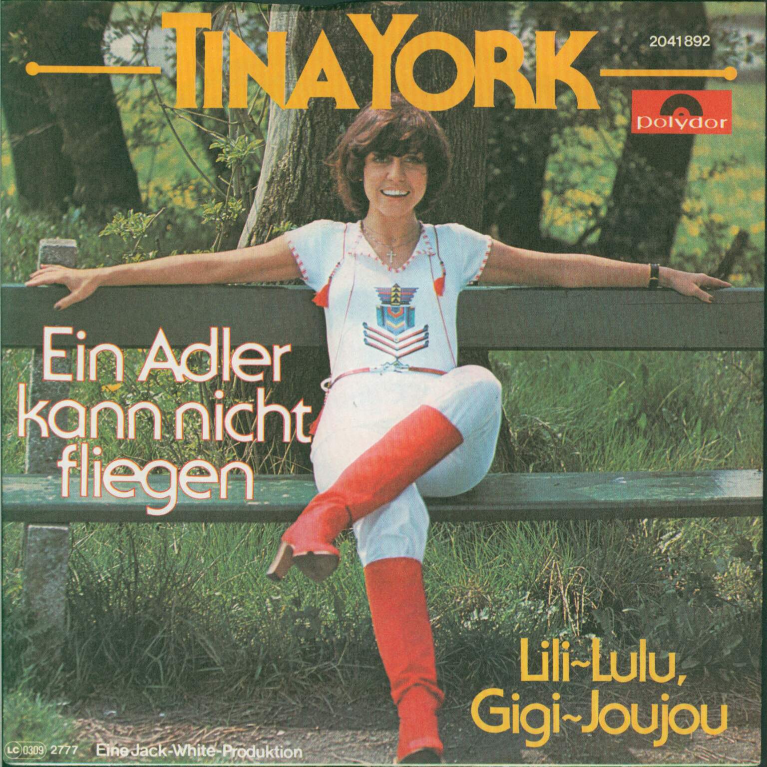 Tina York: Ein Adler Kann Nicht Fliegen, 1×7" Single (Vinyl)