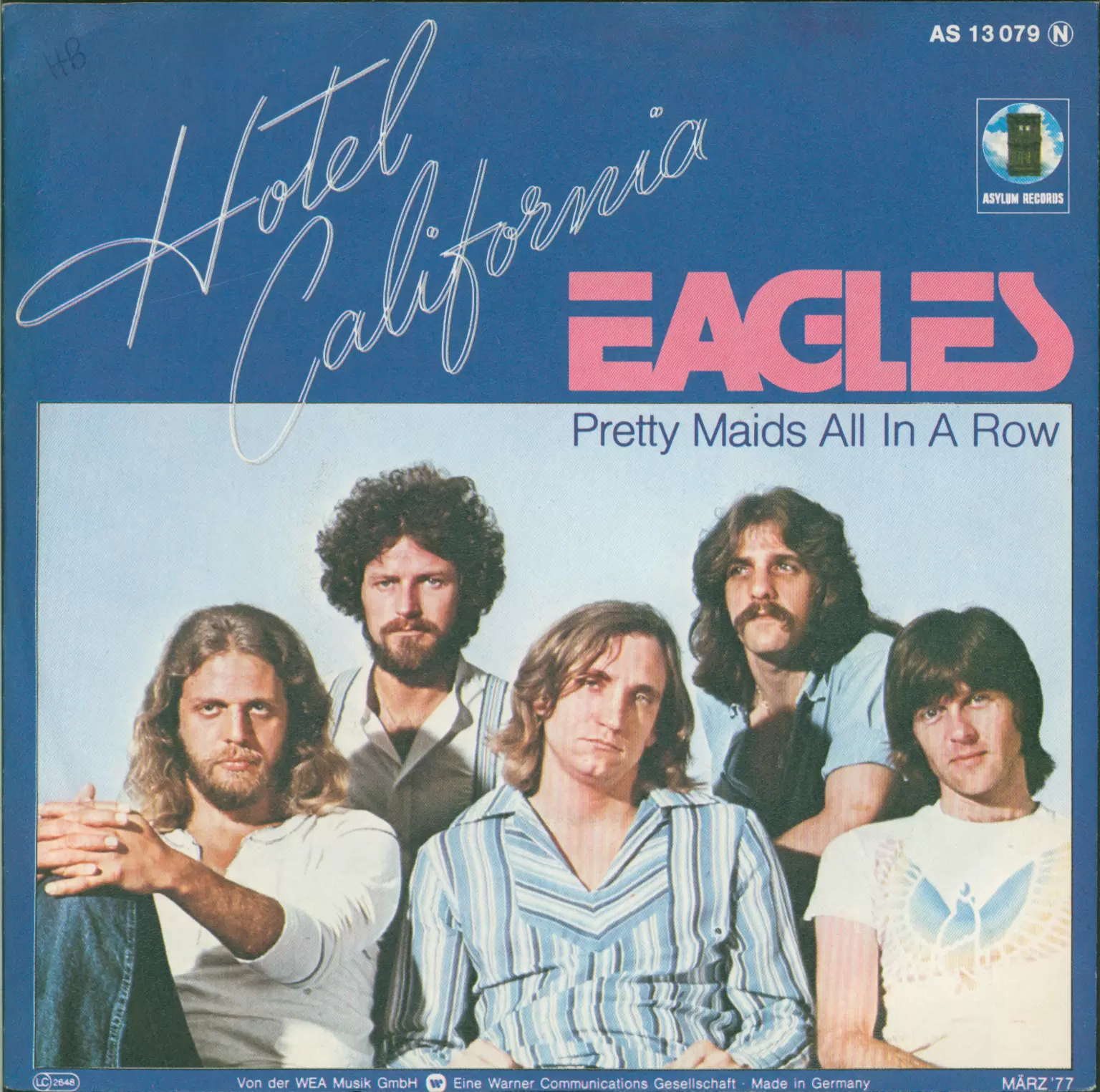 Eagles: Hotel California, 1×7" Single (Vinyl)
