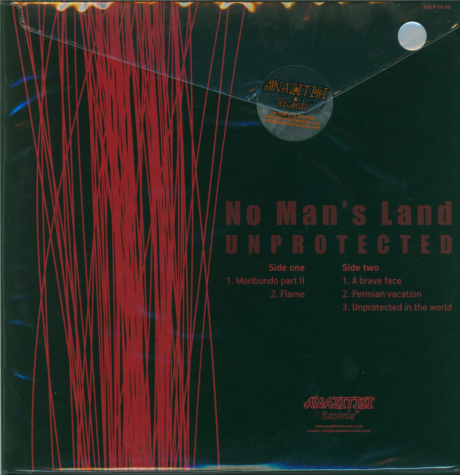 No Man's Land: Unprotected, 1×LP (Vinyl)