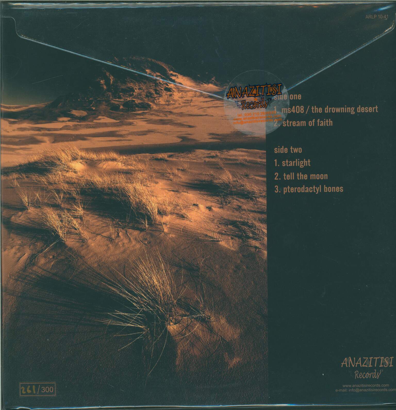 No Man's Land: The Drowning Desert, 1×LP (Vinyl)