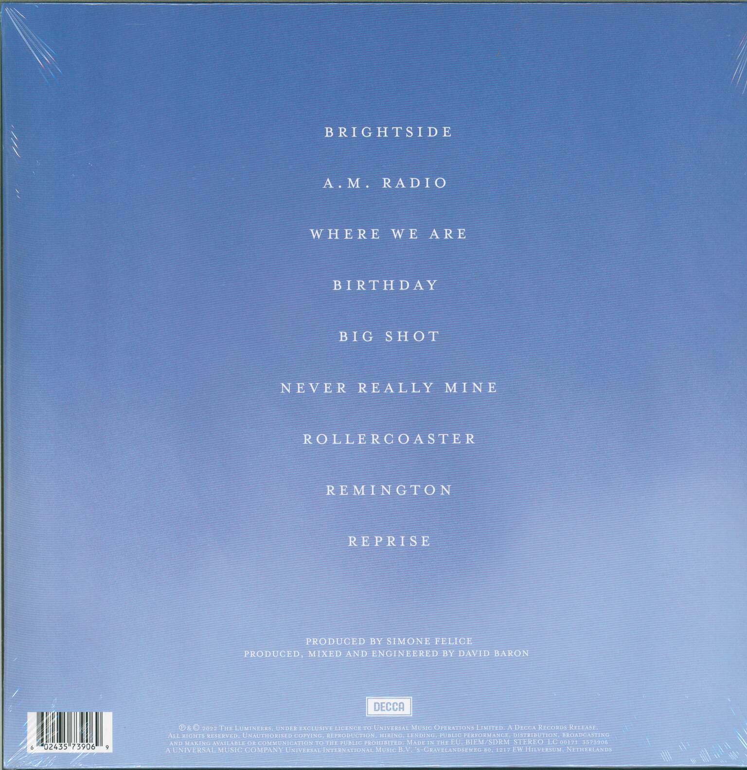 The Lumineers: Brightside, 1×LP (Vinyl)