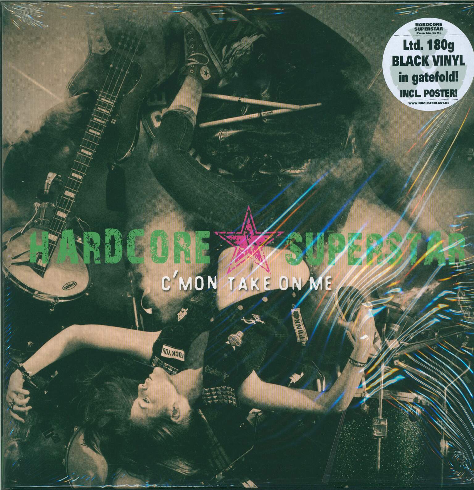 Hardcore Superstar: C'mon Take On Me, 1×LP (Vinyl)