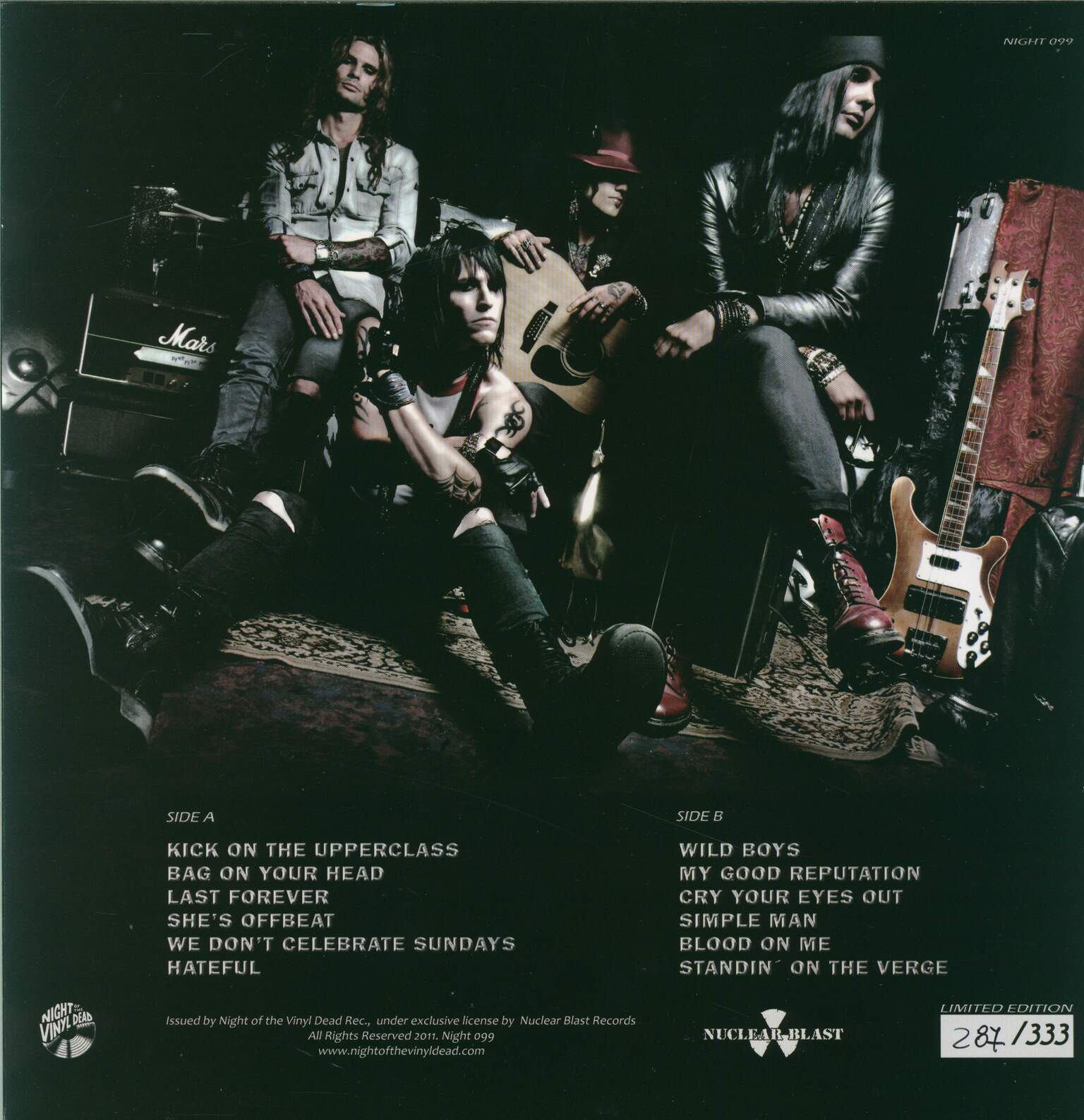 Hardcore Superstar: Hardcore Superstar, 1×LP (Vinyl)