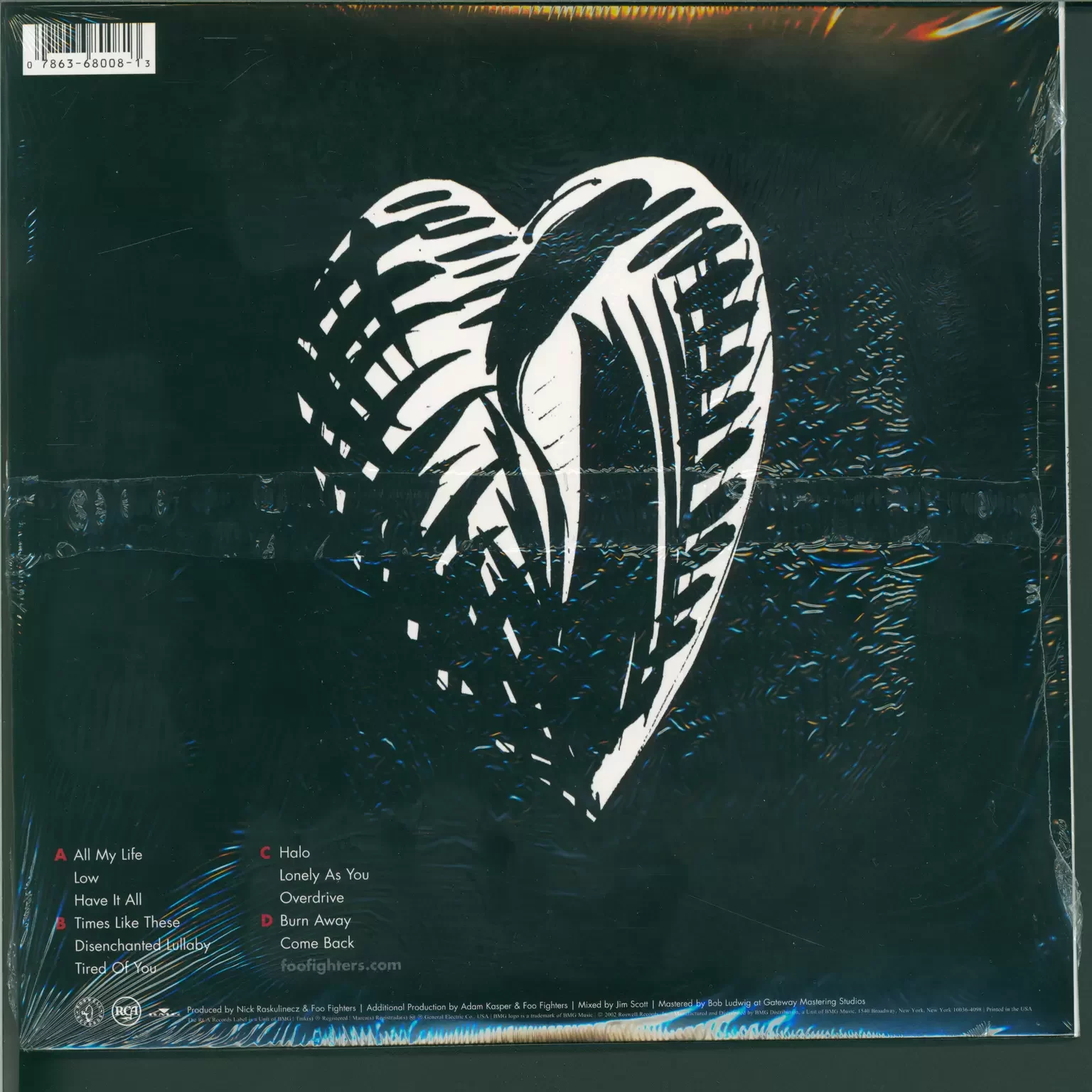 Foo Fighters: One By One, 2×10" Vinyl EP