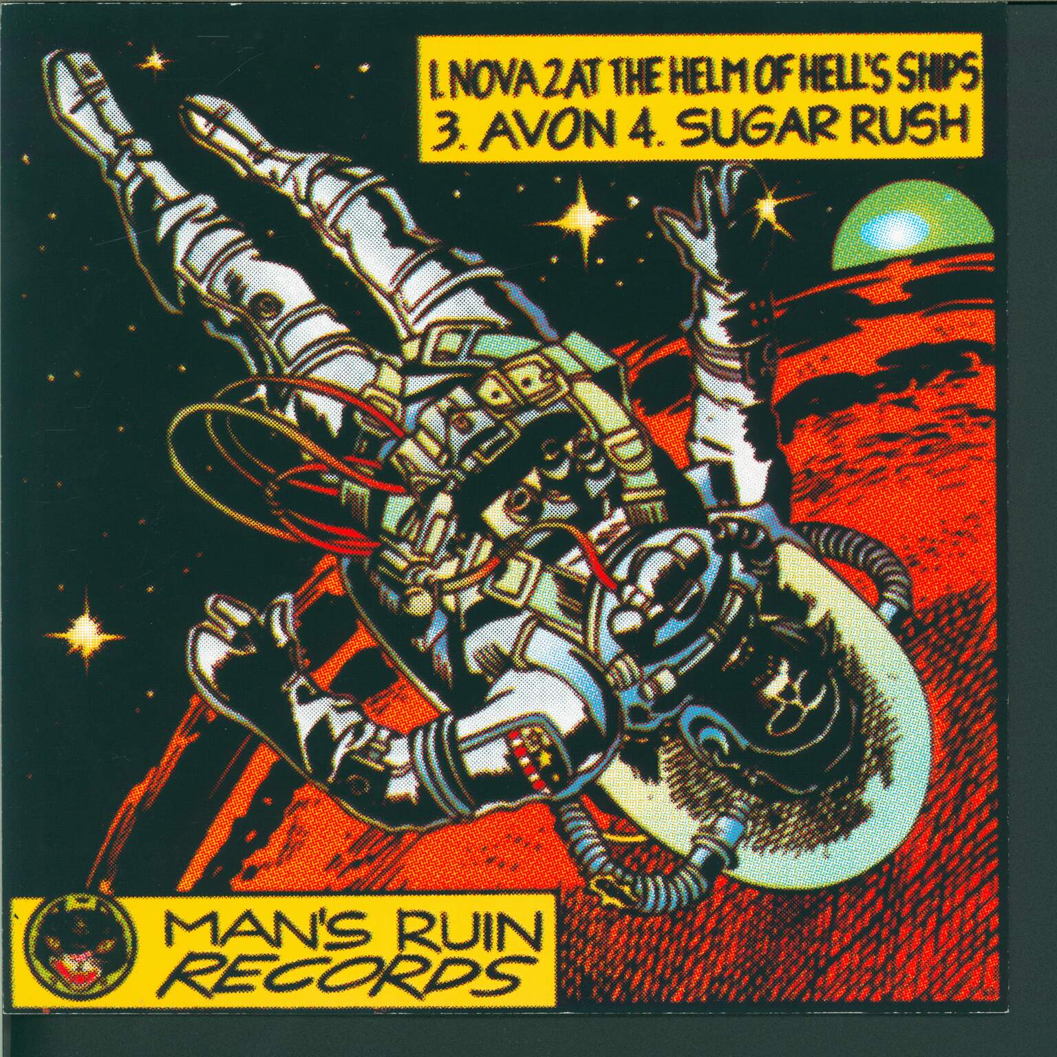 The Desert Sessions: Vol III. Set Co-Ordinates For The White Dwarf!!!, 1×10" Vinyl EP