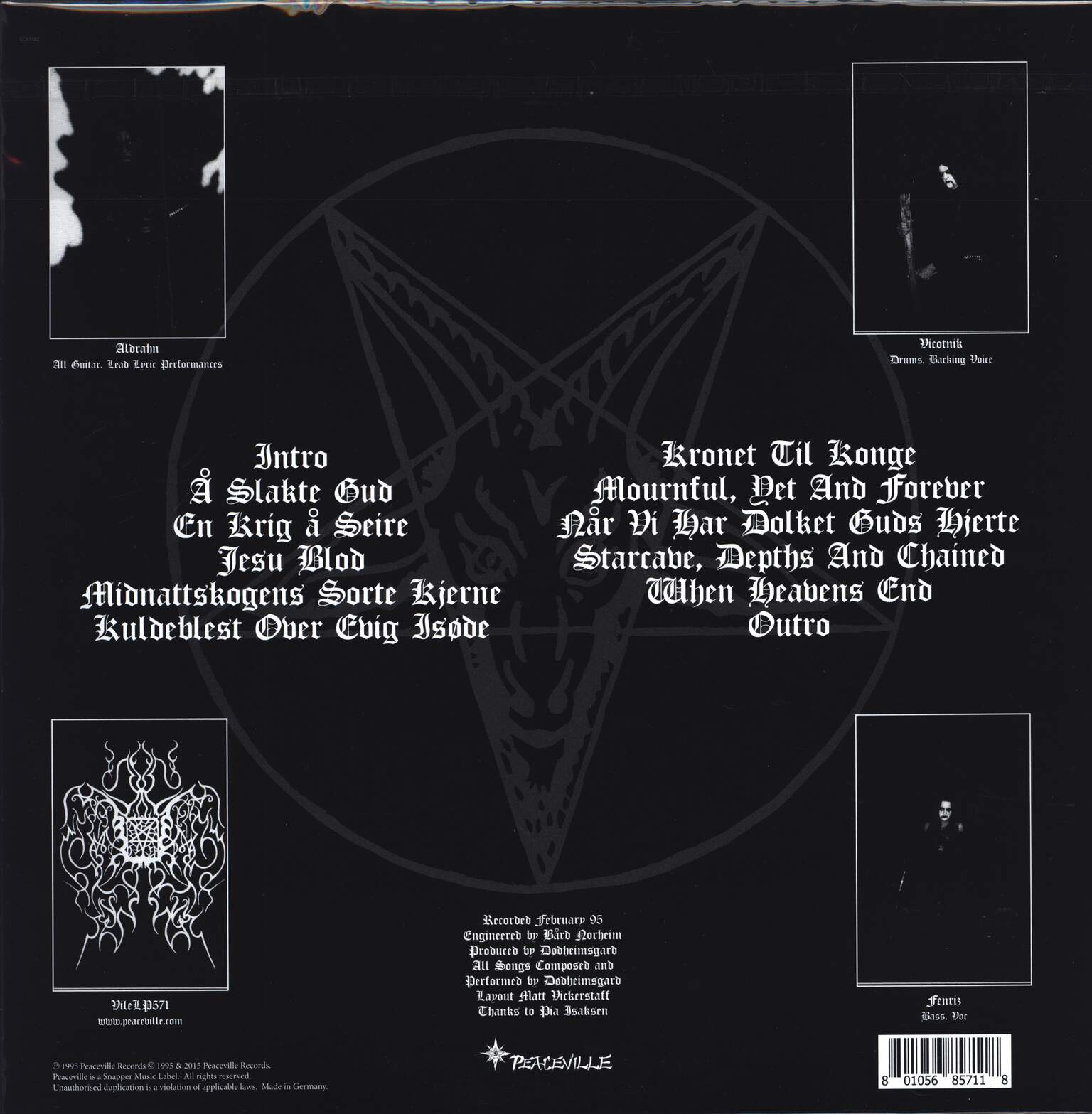 Dødheimsgard: Kronet Til Konge, 1×LP (Vinyl)