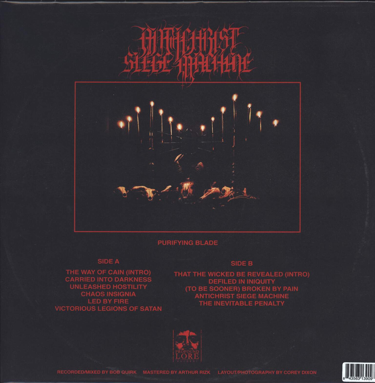 Antichrist Siege Machine: Purifying Blade, 1×LP (Vinyl)