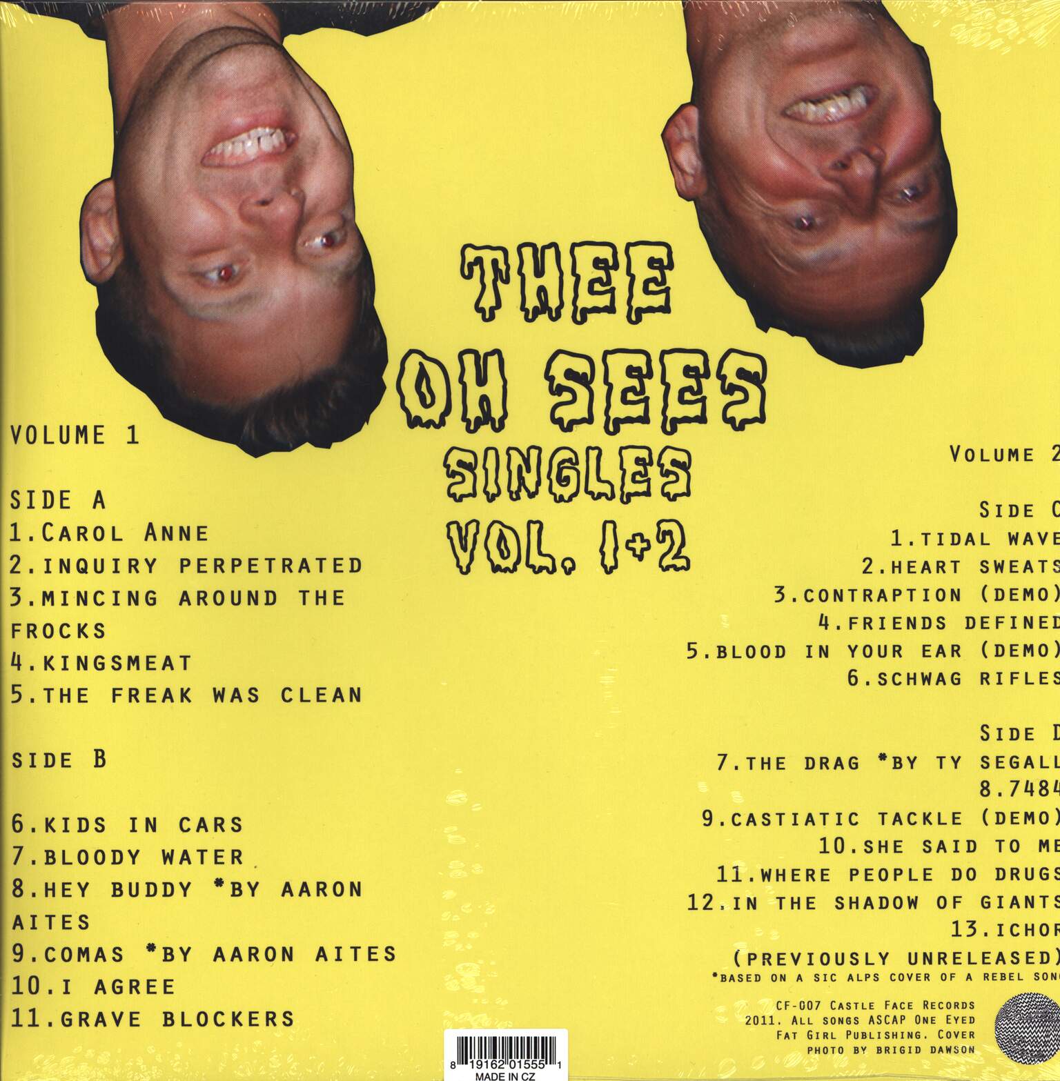 Thee Oh Sees: Singles Vol. 1 + 2, 2×LP (Vinyl)