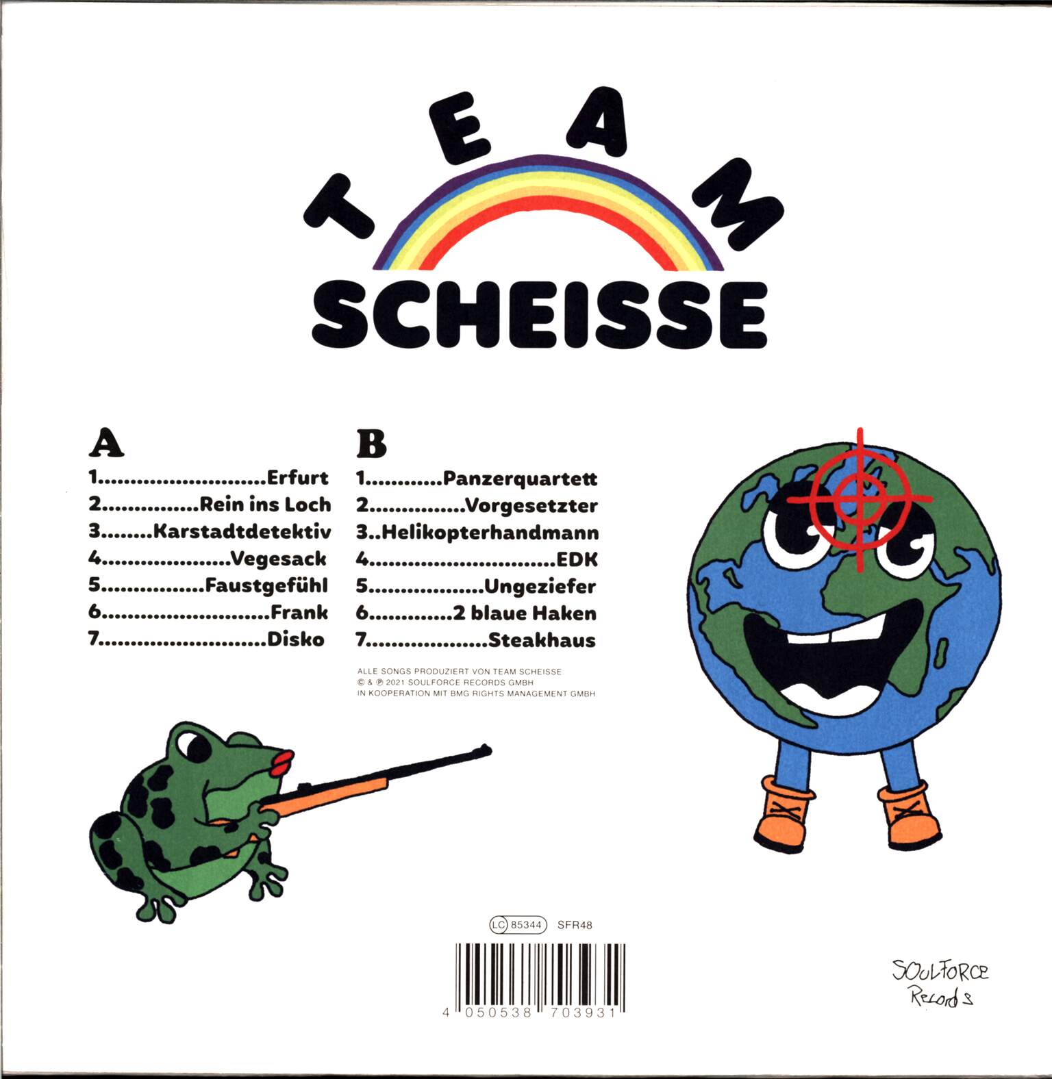 Team Scheisse: Ich Habe Dir Blumen Von Der Tanke Mitgebracht (Jetzt Wird Geküsst), 1×LP (Vinyl)