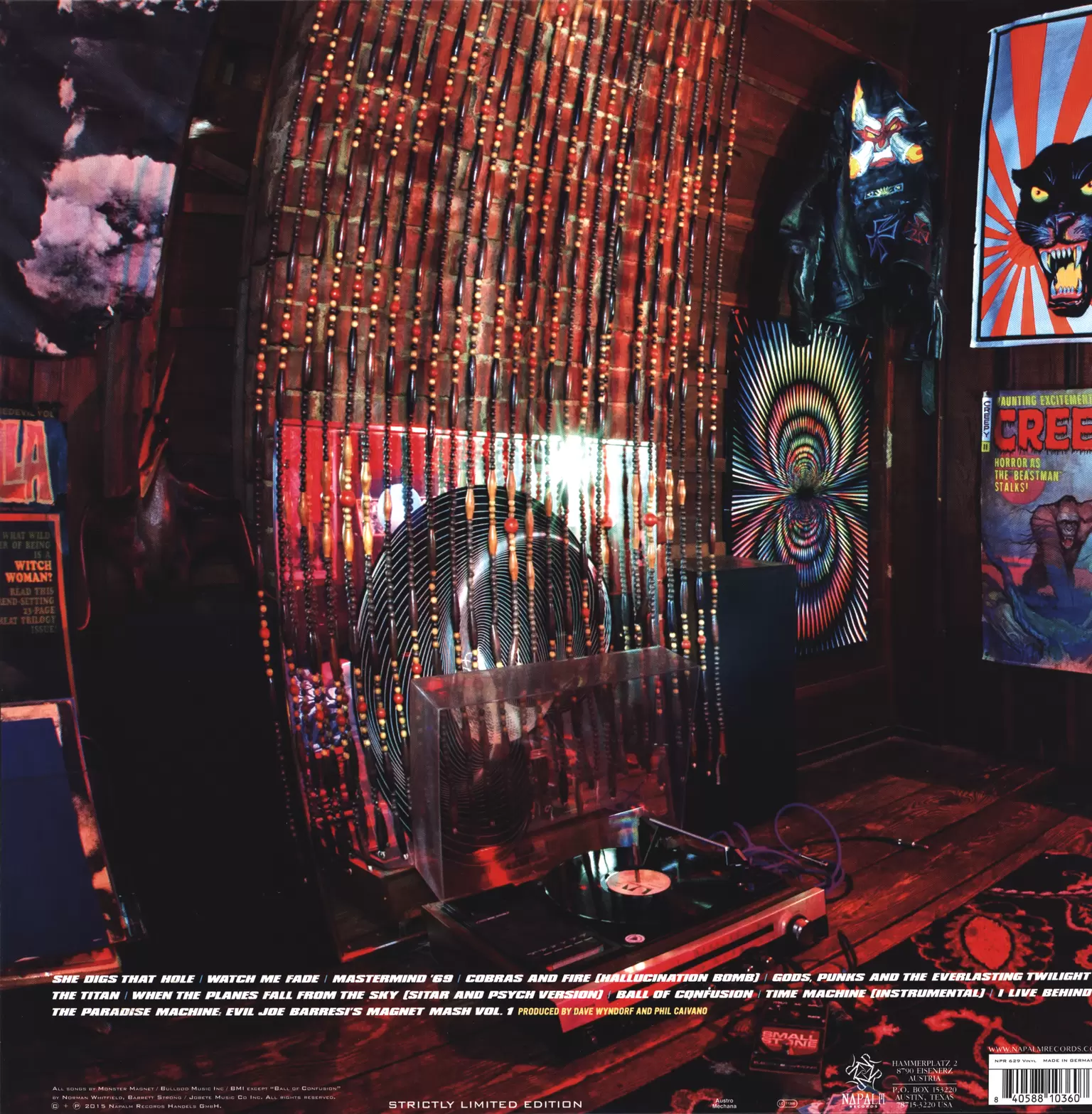 Monster Magnet: Cobras And Fire: The Mastermind Redux, 2×LP (Vinyl)