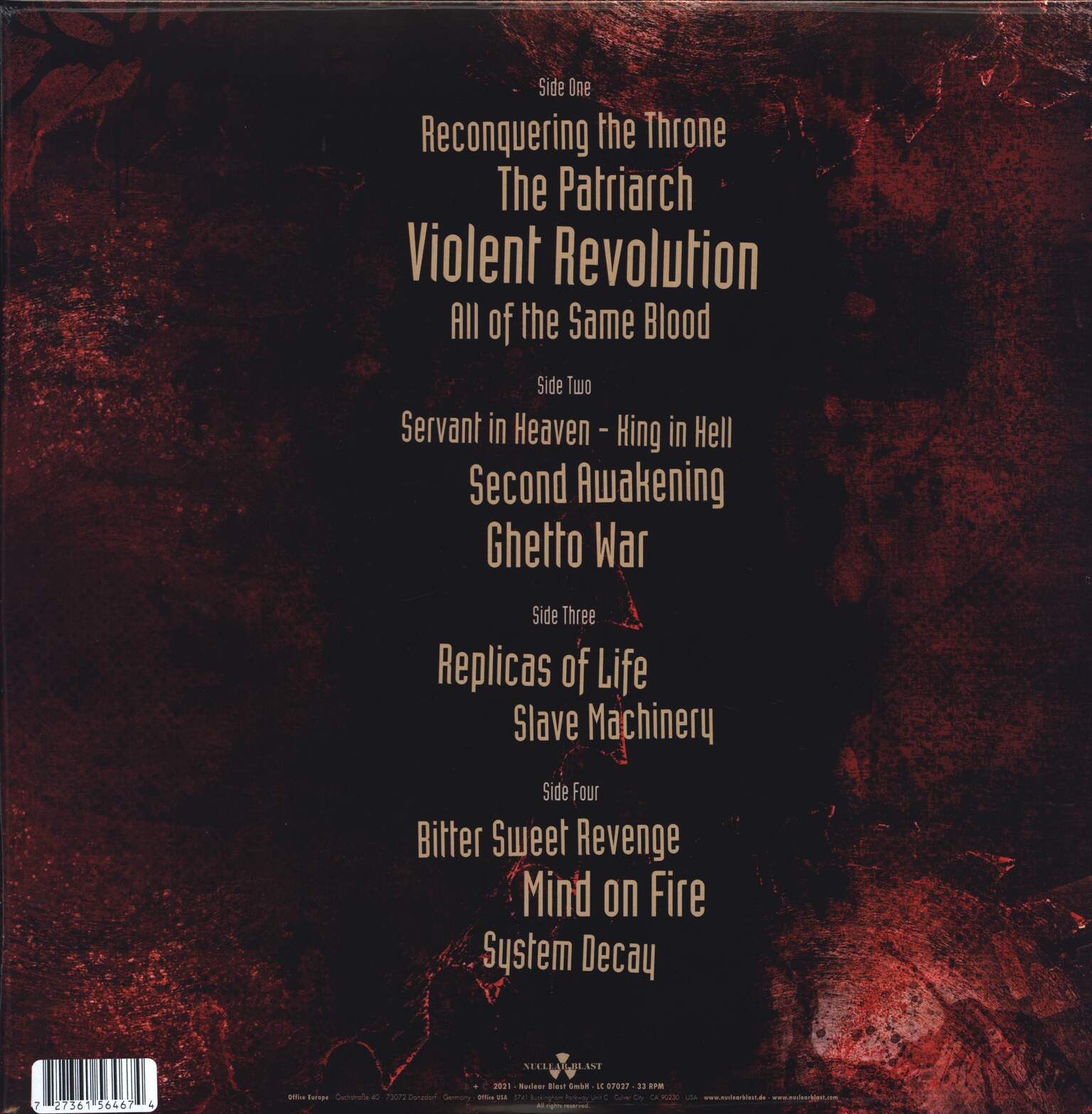 Kreator: Violent Revolution, 2×LP (Vinyl)