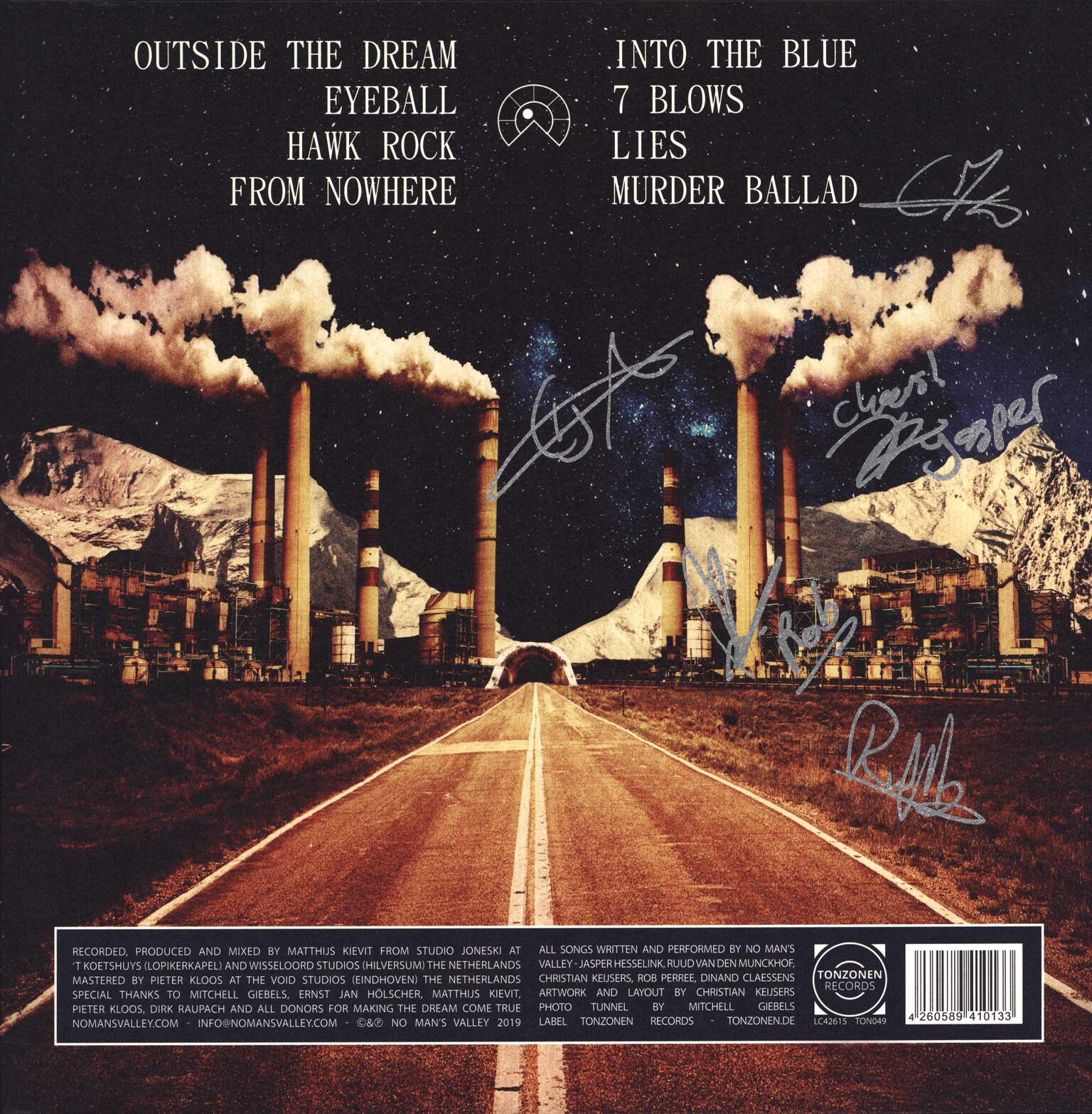 No Man's Valley: Outside The Dream, 1×LP (Vinyl)